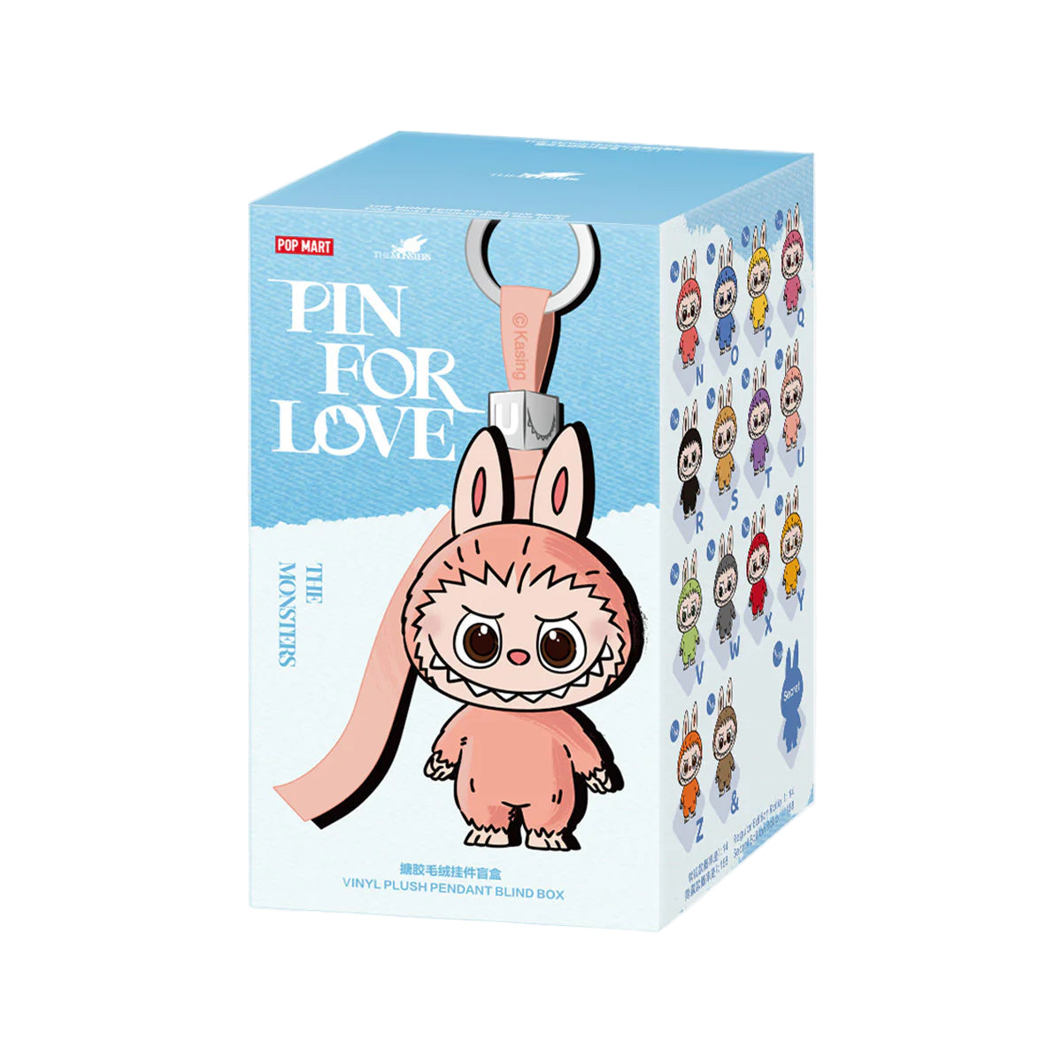 Pop Mart Labubu The Monsters Pin for Love (N-Z)