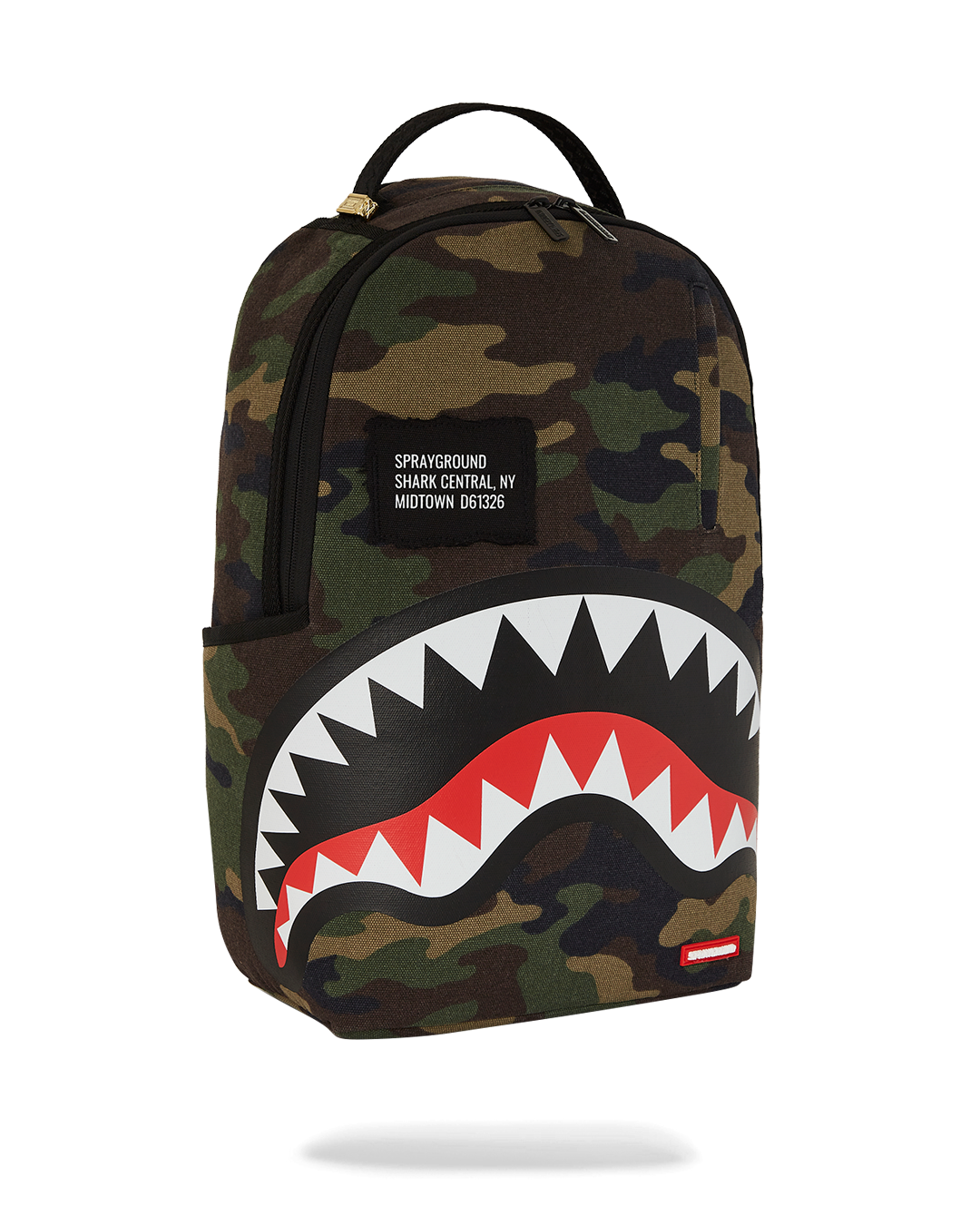 Sprayground Shark Central Camo DLXS Backpack - OnSize