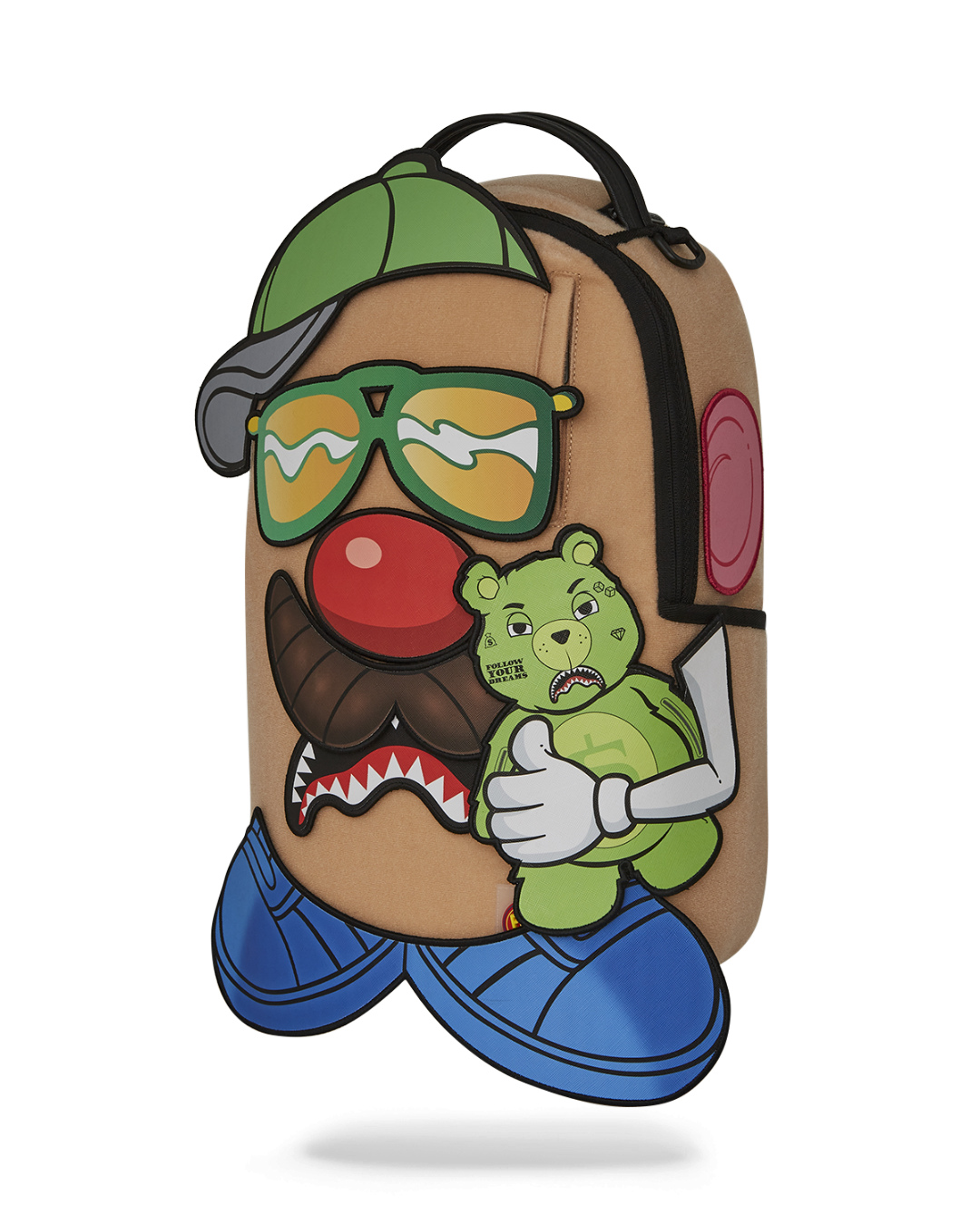 Sprayground Mr. Potato Head Velcro Patches DLXSV Backpack - OnSize