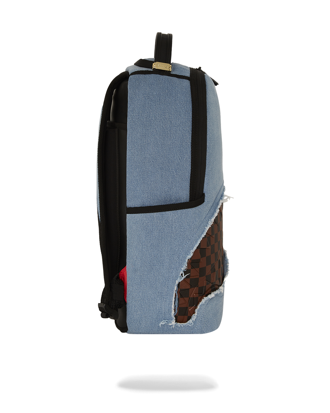 Sprayground Denim Shark Bite DLXSV Backpack - OnSize