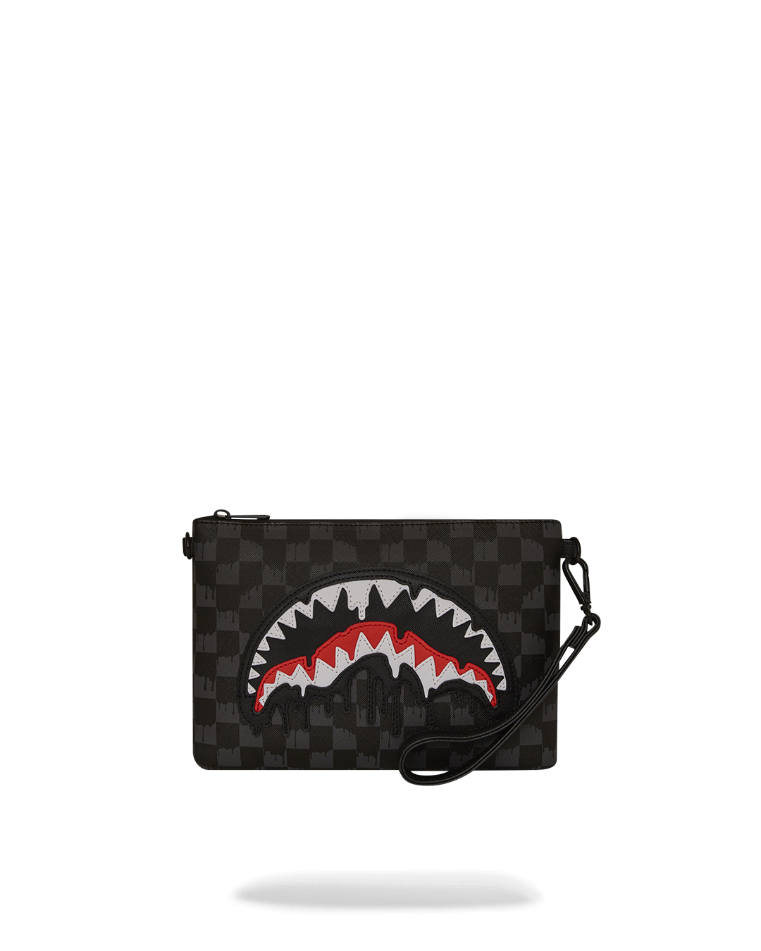 Sprayground Dripping Sharks In Paris Crossover Clutch - OnSize