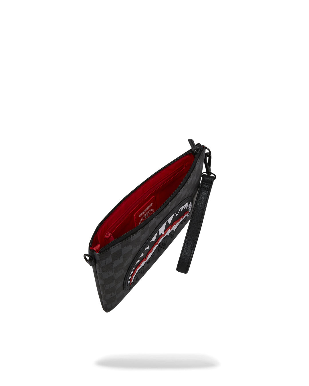 Sprayground Dripping Sharks In Paris Crossover Clutch - OnSize