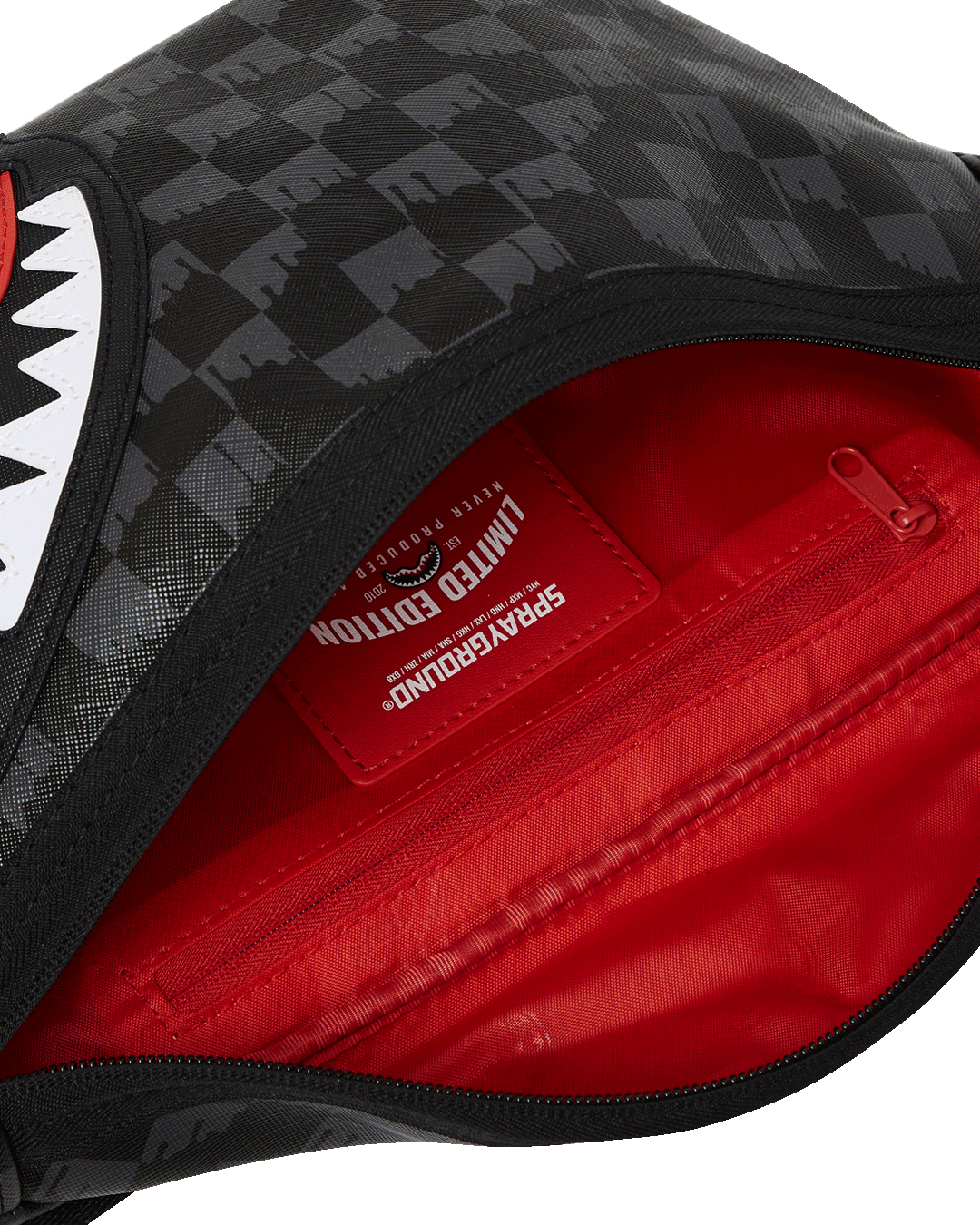 Sprayground Dripping Sharks In Paris Savvy Crossbody - OnSize