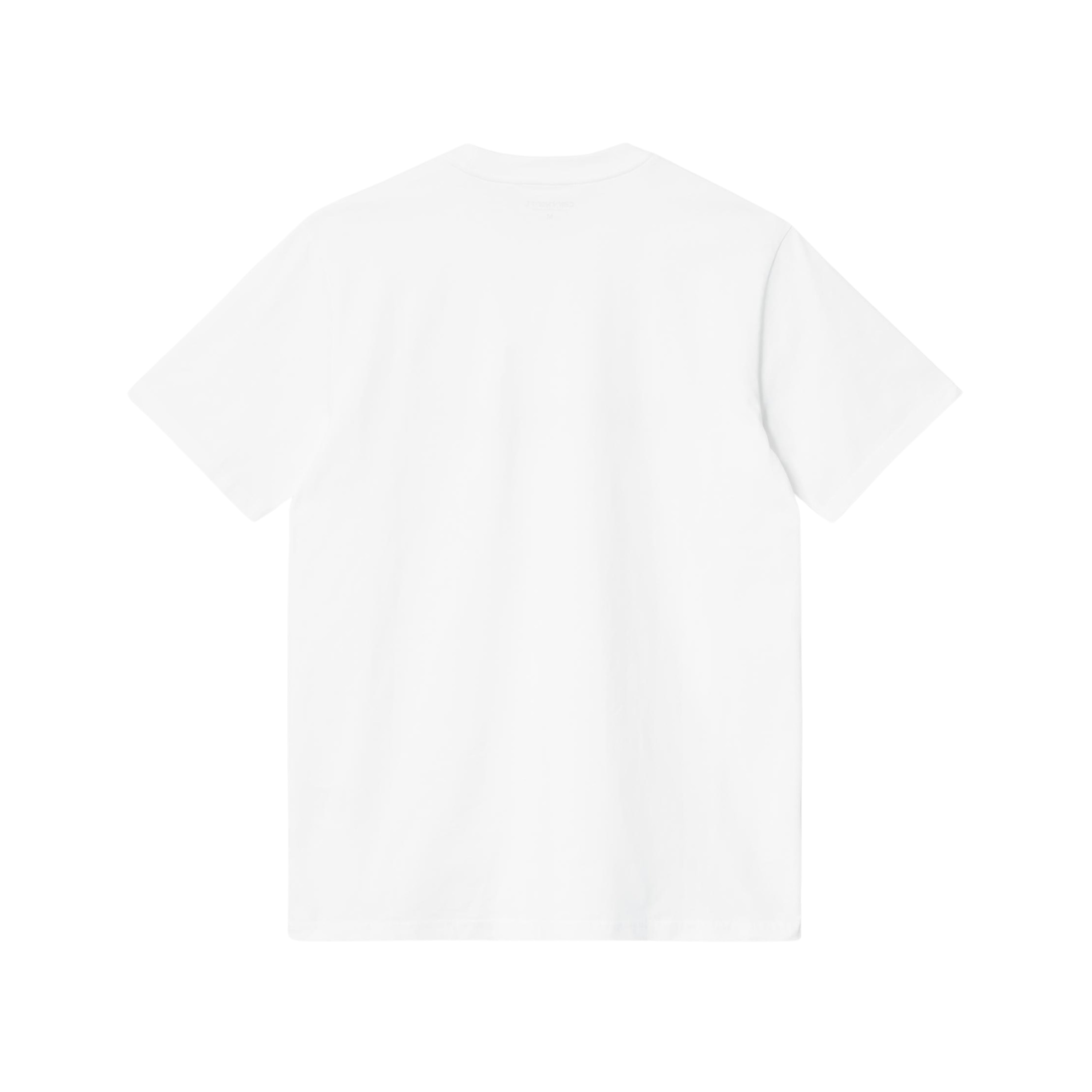 Carhartt WIP S/S Script T-Shirt White/Black - OnSize