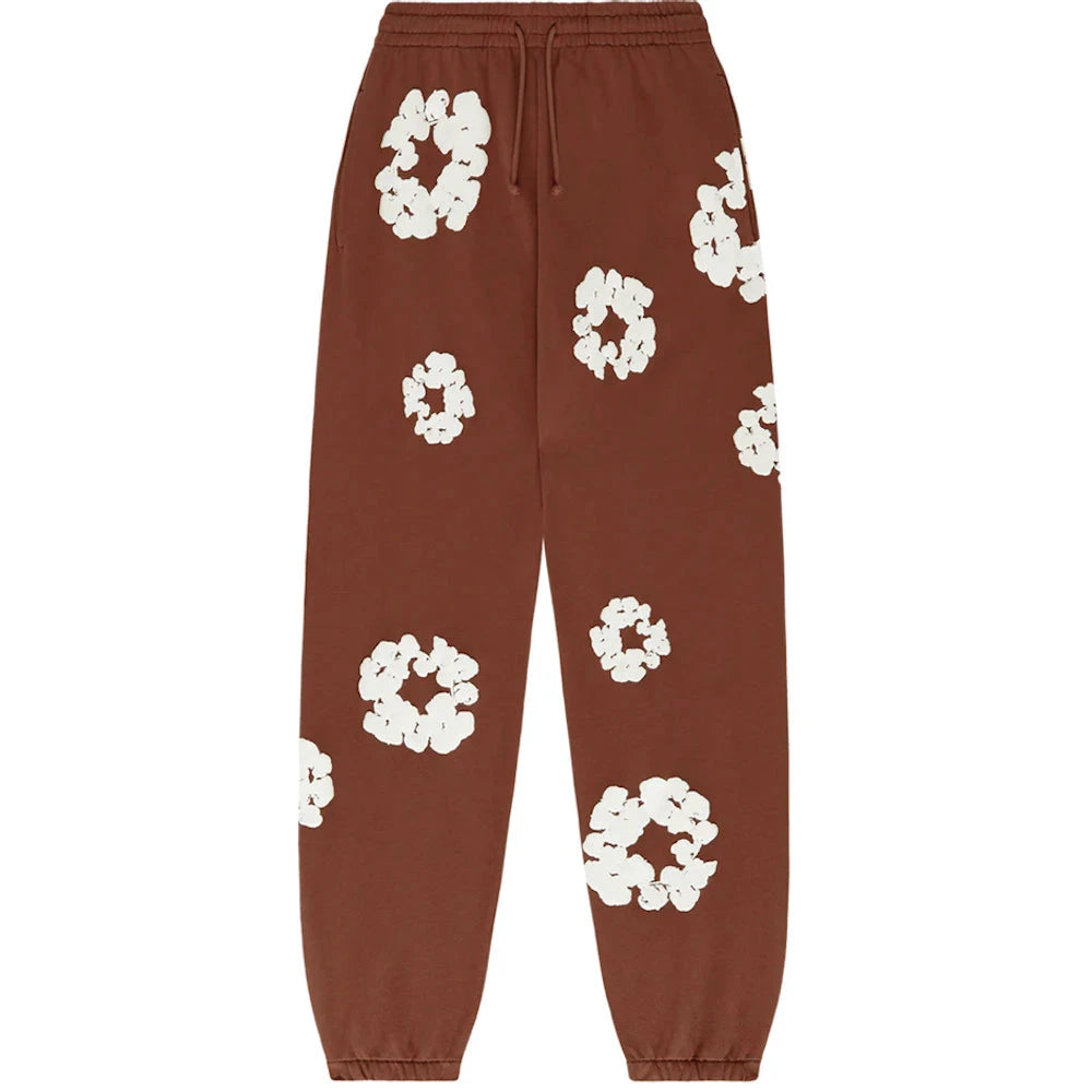 Denim Tears The Cotton Wreath Sweatpants Brown