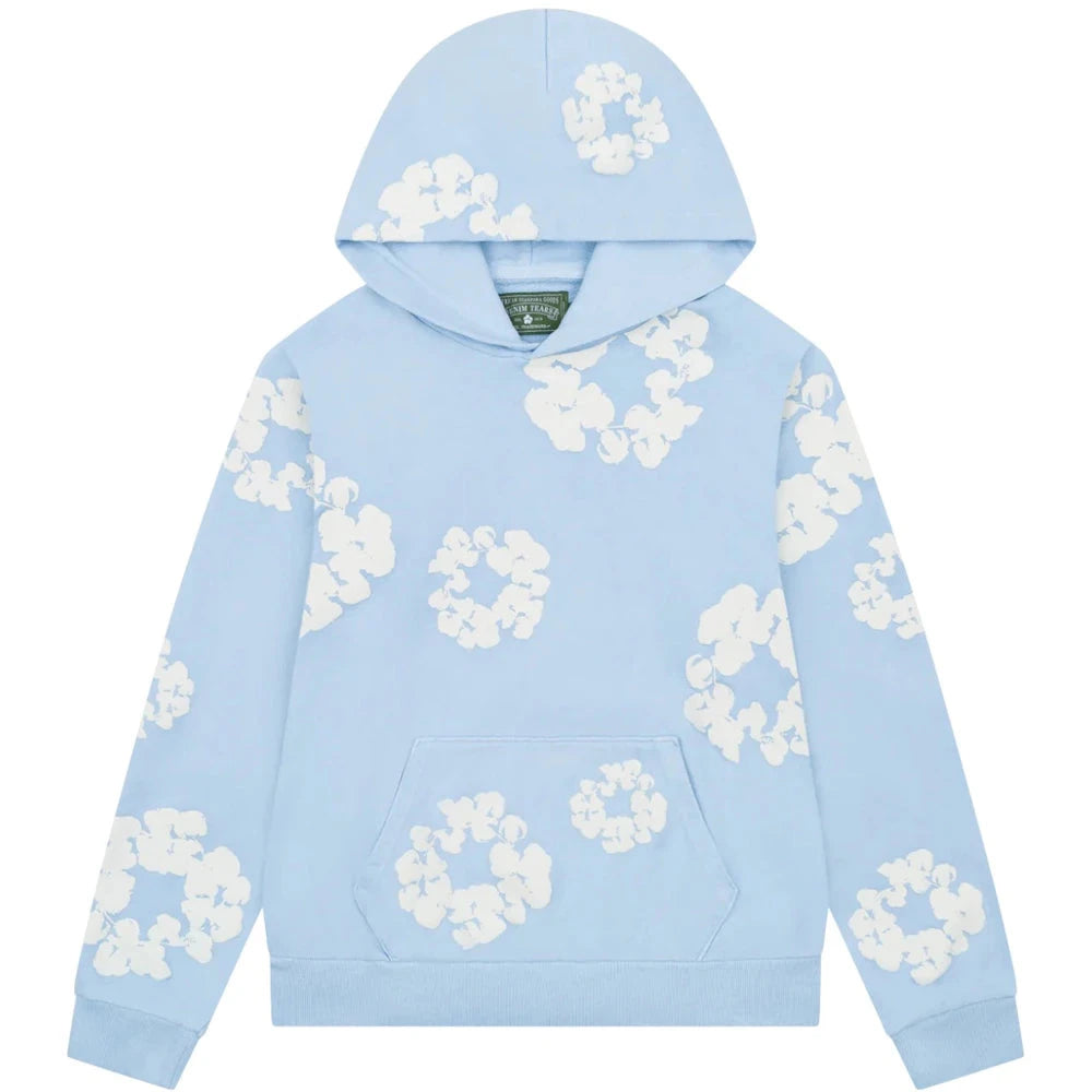 Denim Tears The Cotton Wreath Sweatshirt Powder Blue