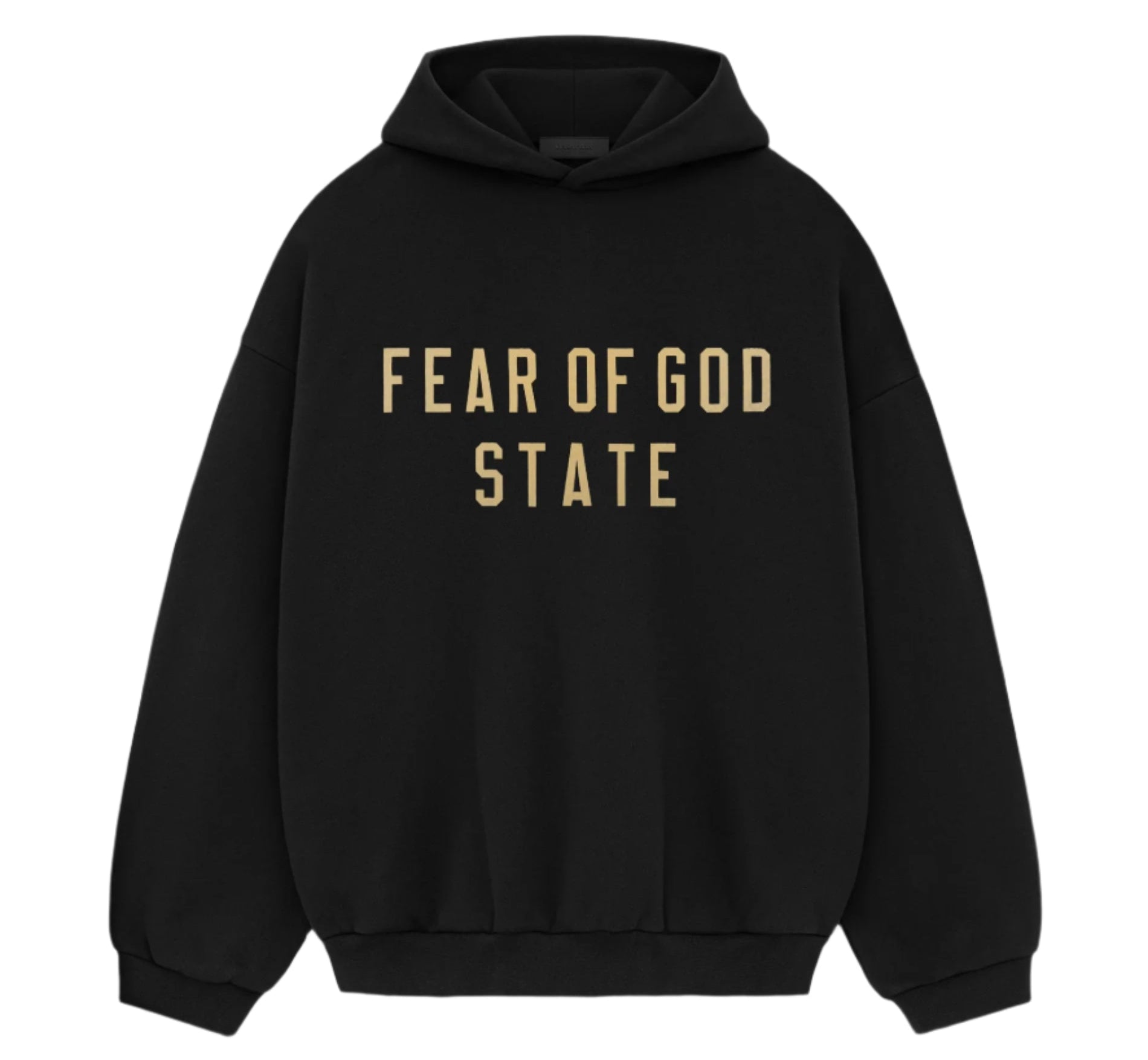 Fear of God Essentials Fleece Hoodie Black - OnSize