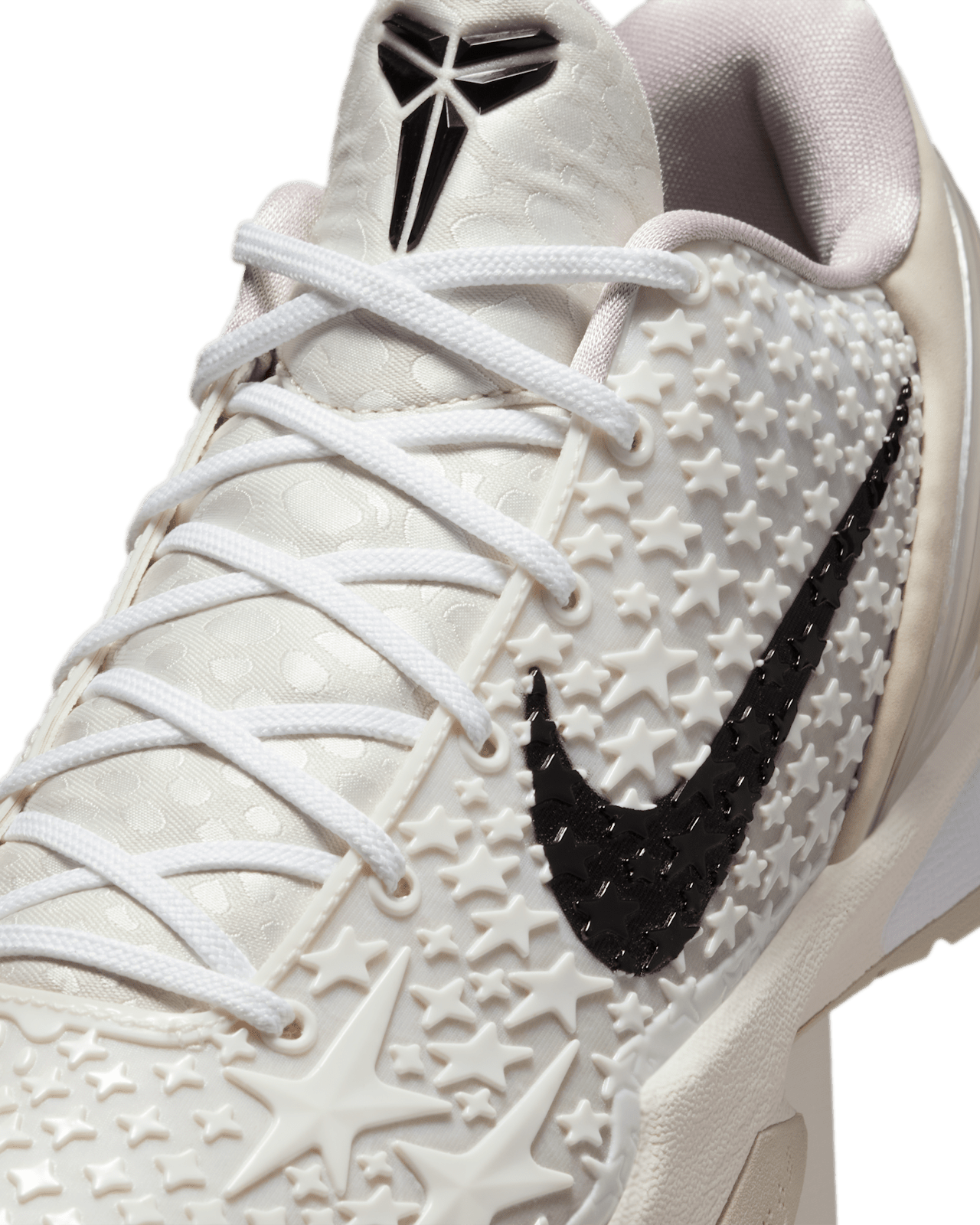 Nike Kobe 6 Protro – közeli, részlet, sail/black szín