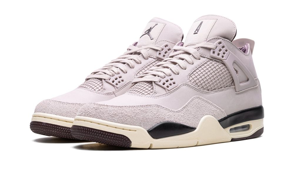 Air Jordan 4 Retro OG SP A Ma Maniére While You Were Sleeping – elölnézet, toe és fűzőrész