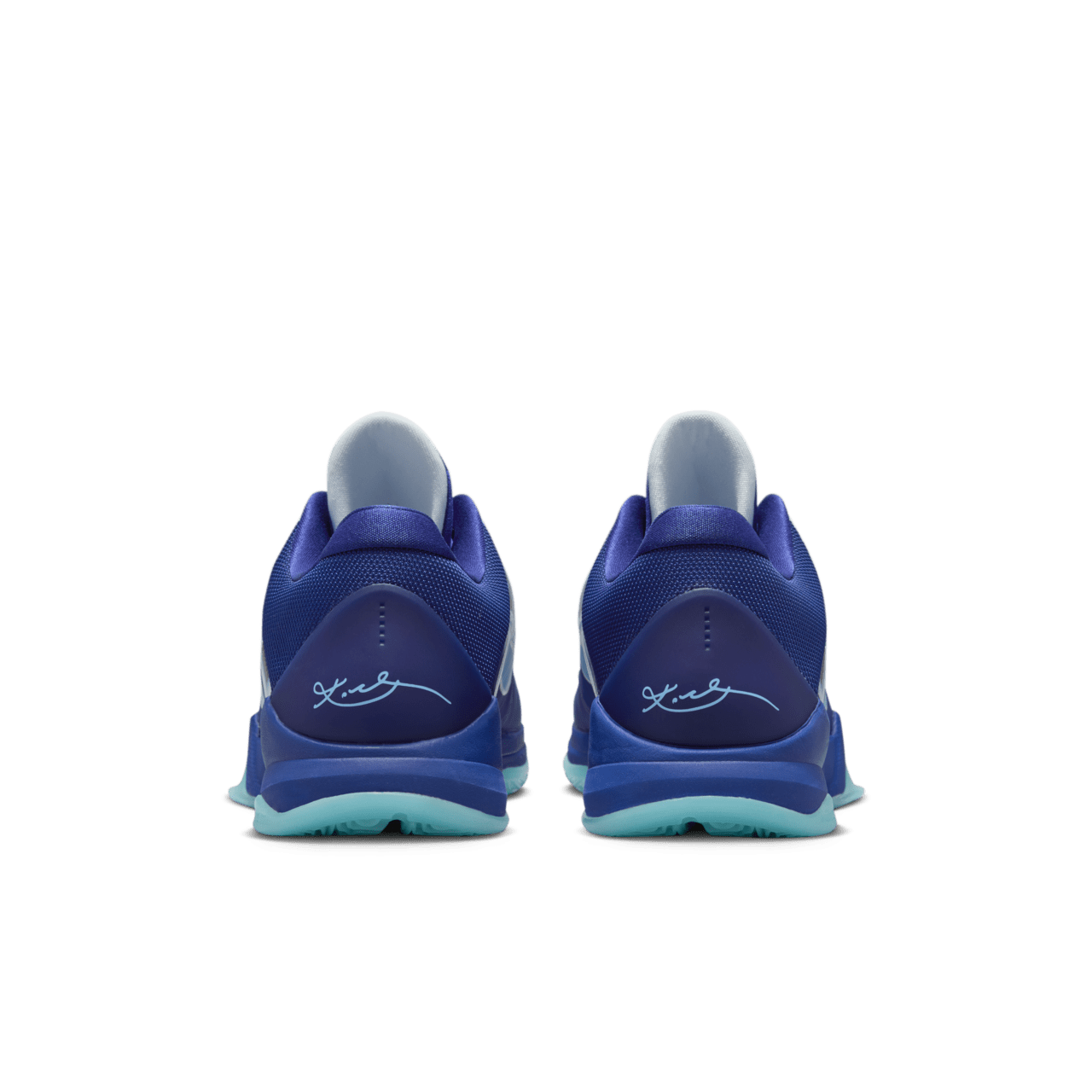 Nike Kobe 5 Protro “X-Ray” – hátulnézet, sarokpanel Mamba-logóval