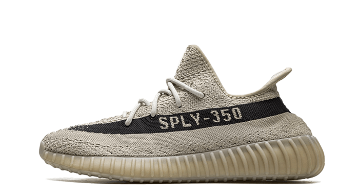 adidas Yeezy Boost 350 V2 “Slate” – oldalnézet, két-árnyalatú Primeknit felsőrész