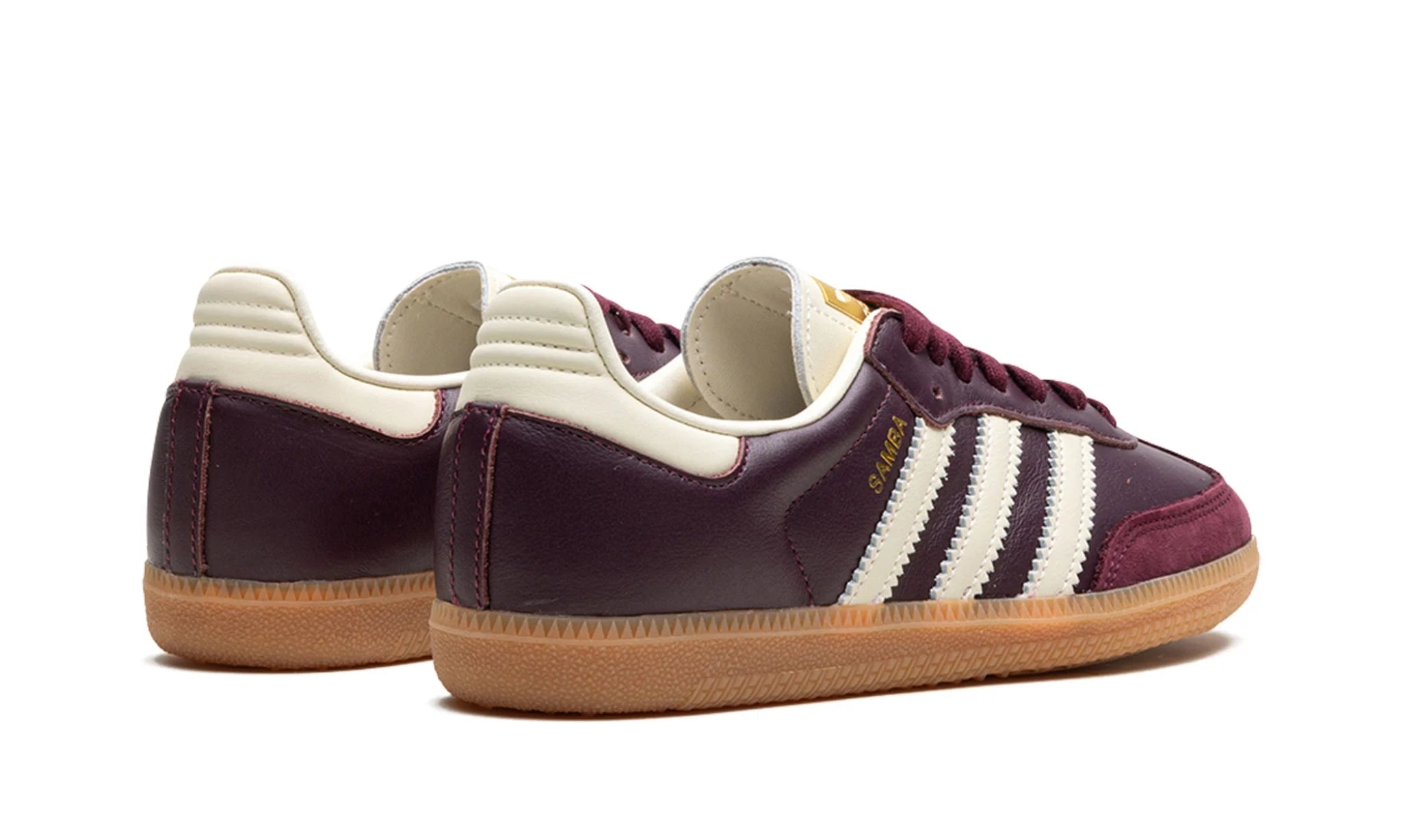 adidas Samba OG Maroon Gold Metallic - OnSize