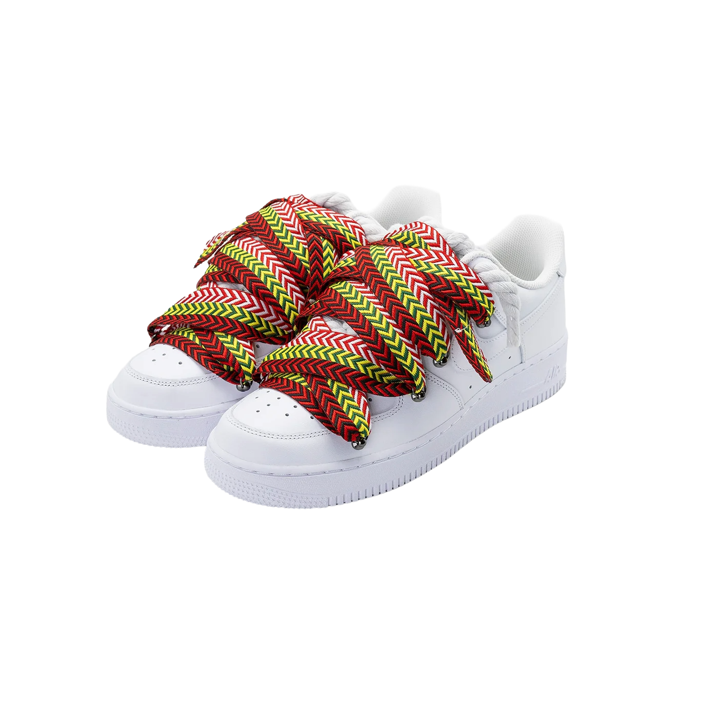 Nike Air Force 1 Low ‘07 White / Lanvin Yellow Red Rope - OnSize