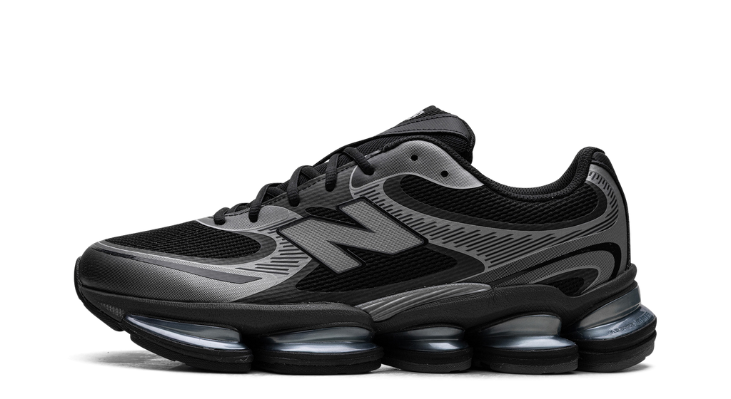 New Balance ABZORB 2000 – oldalnézet, fekete/ezüst/kék részletekkel
