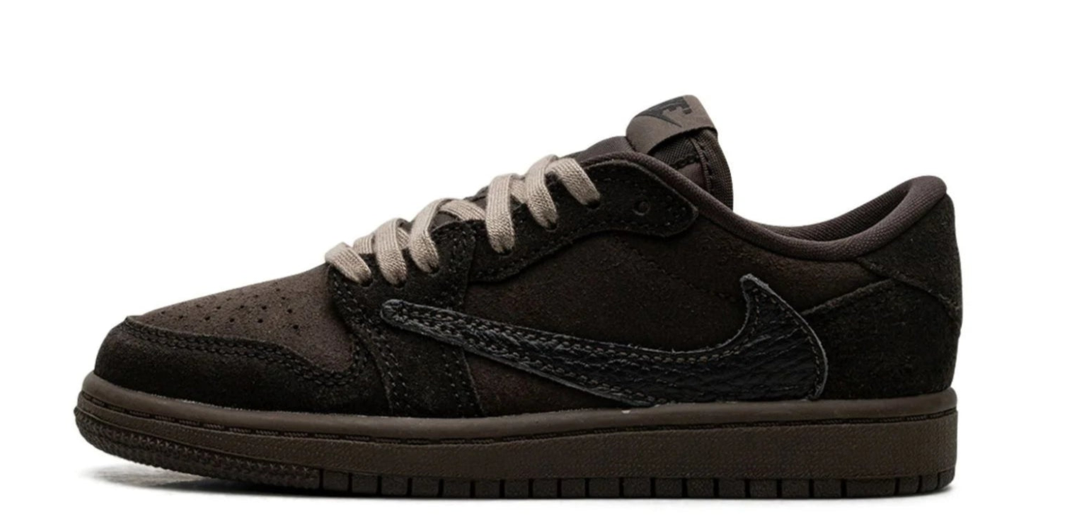 スニーカー NikeJordan Travis Scott Retro Low OGSP Velvet Brown and Dark Jordan 1 Retro Low OG SP Travis Scott Velvet Brown (DM7866