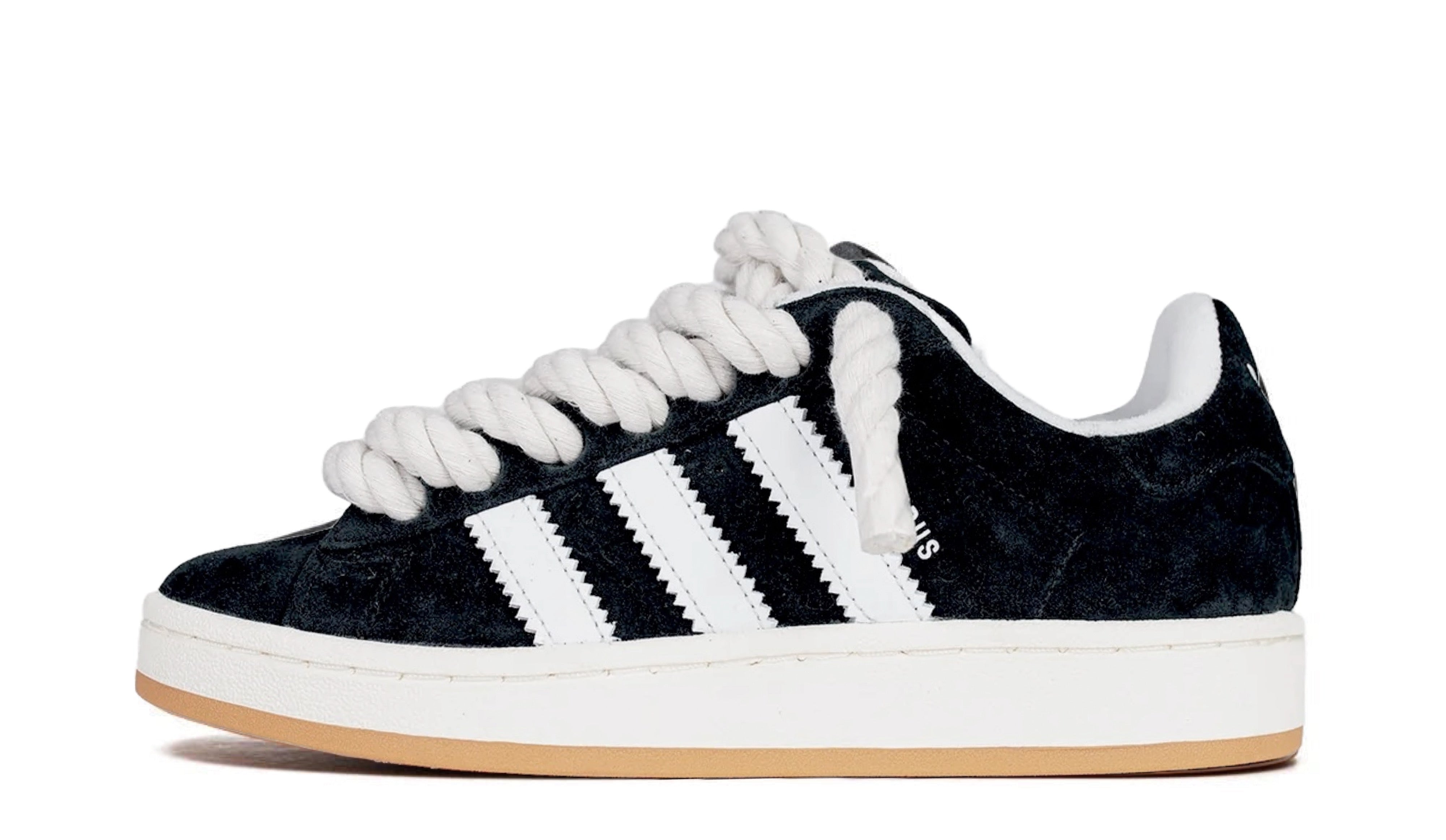 adidas Campus 00s Core Black / White Rope Laces - OnSize