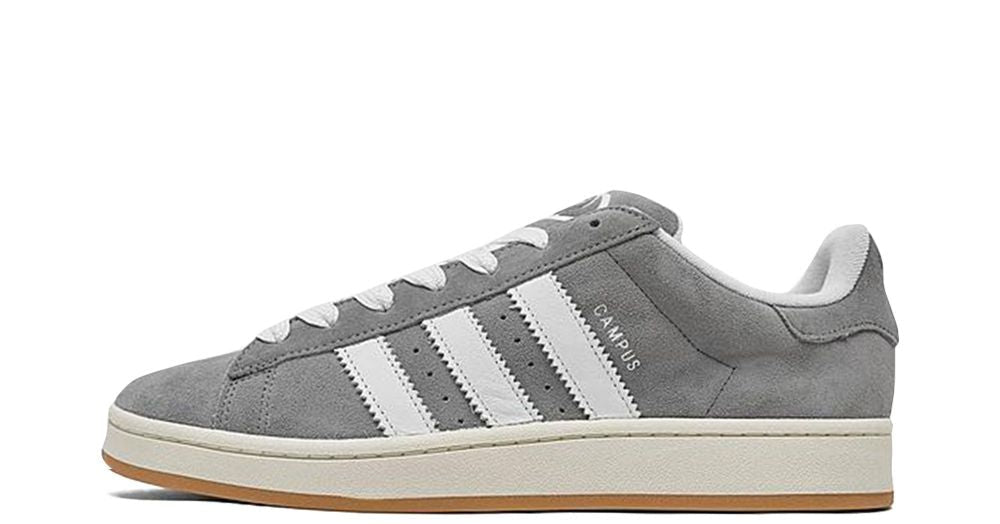 adidas gazelle silver green womens Adidas Campus 00s | Men's | Grey/White/White/Gum main image 1