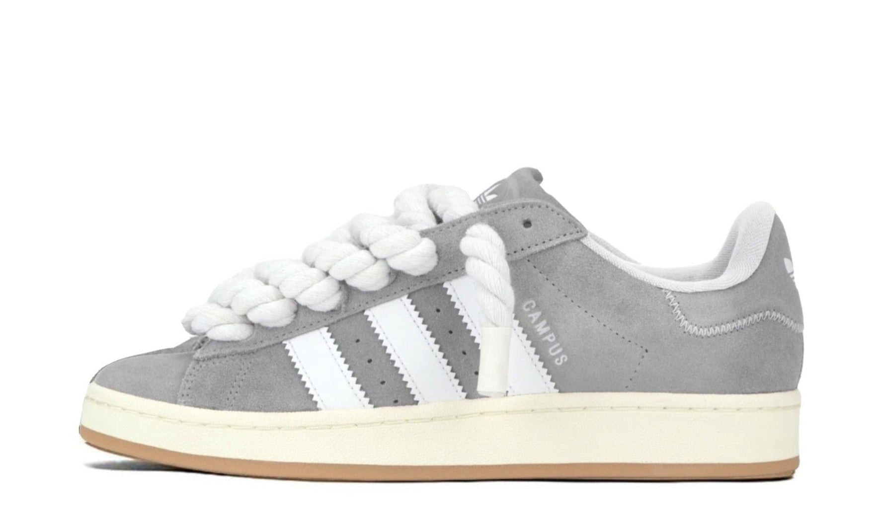 adidas Campus 00s Grey White / White Rope Laces - OnSize