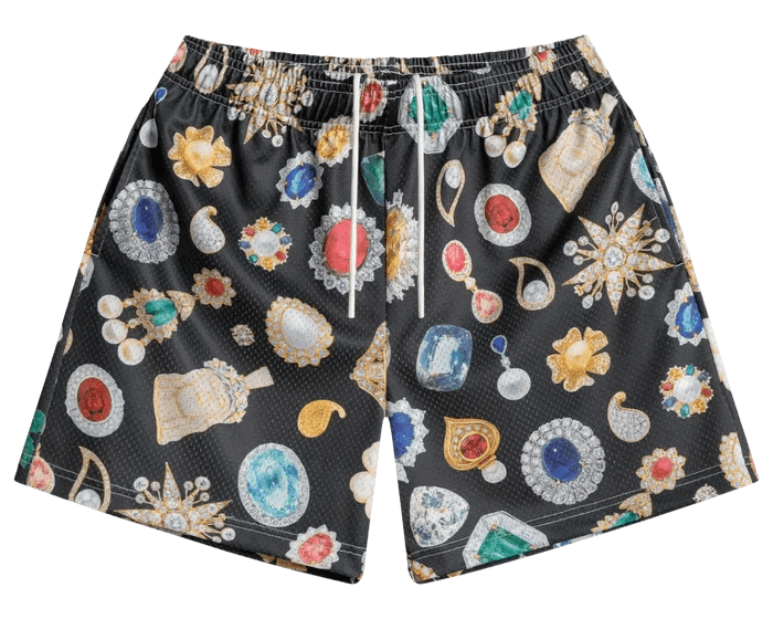 Bravest Studios Jewel Shorts Black