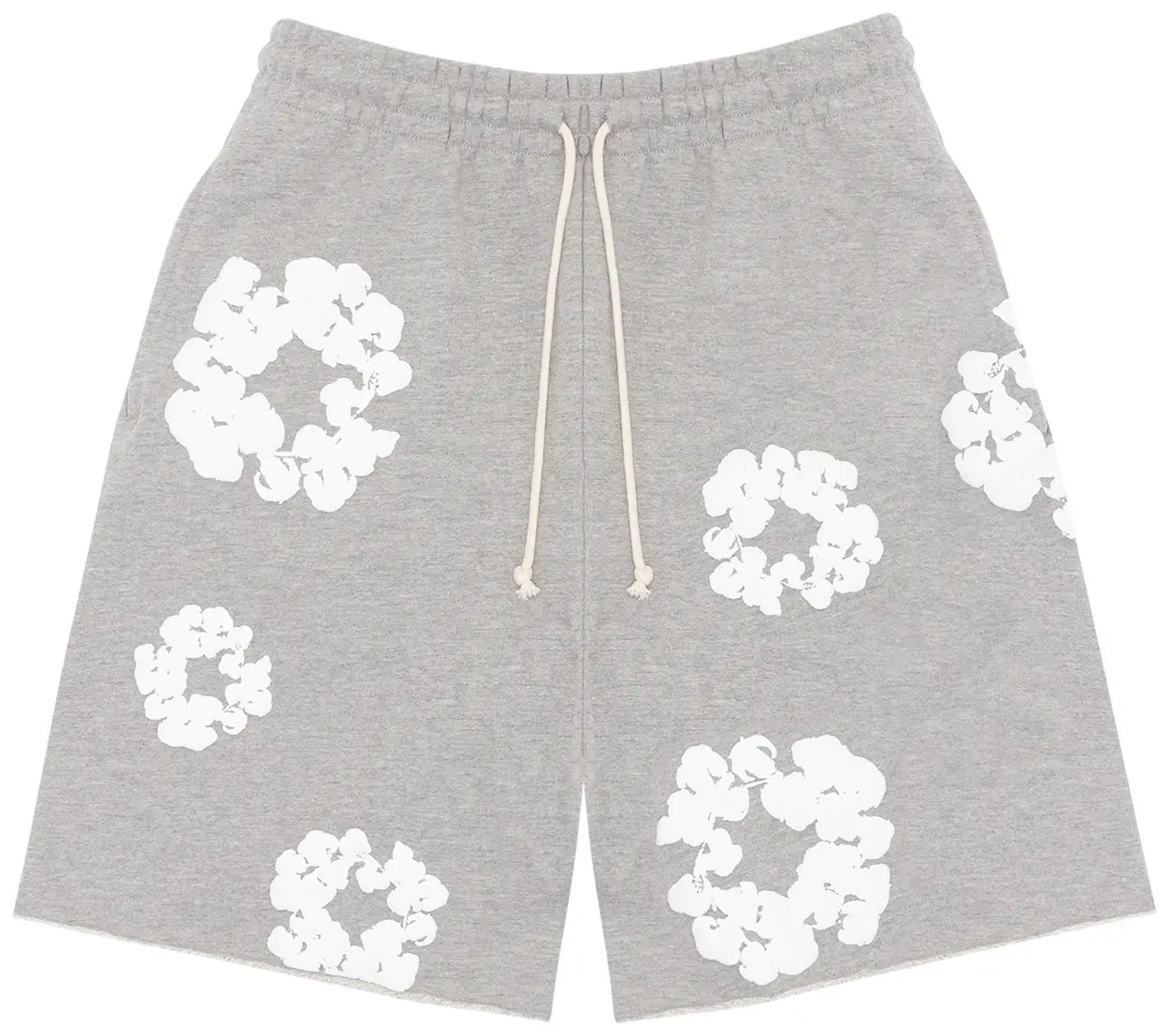 Denim Tears The Cotton Wreath Shorts Grey - OnSize