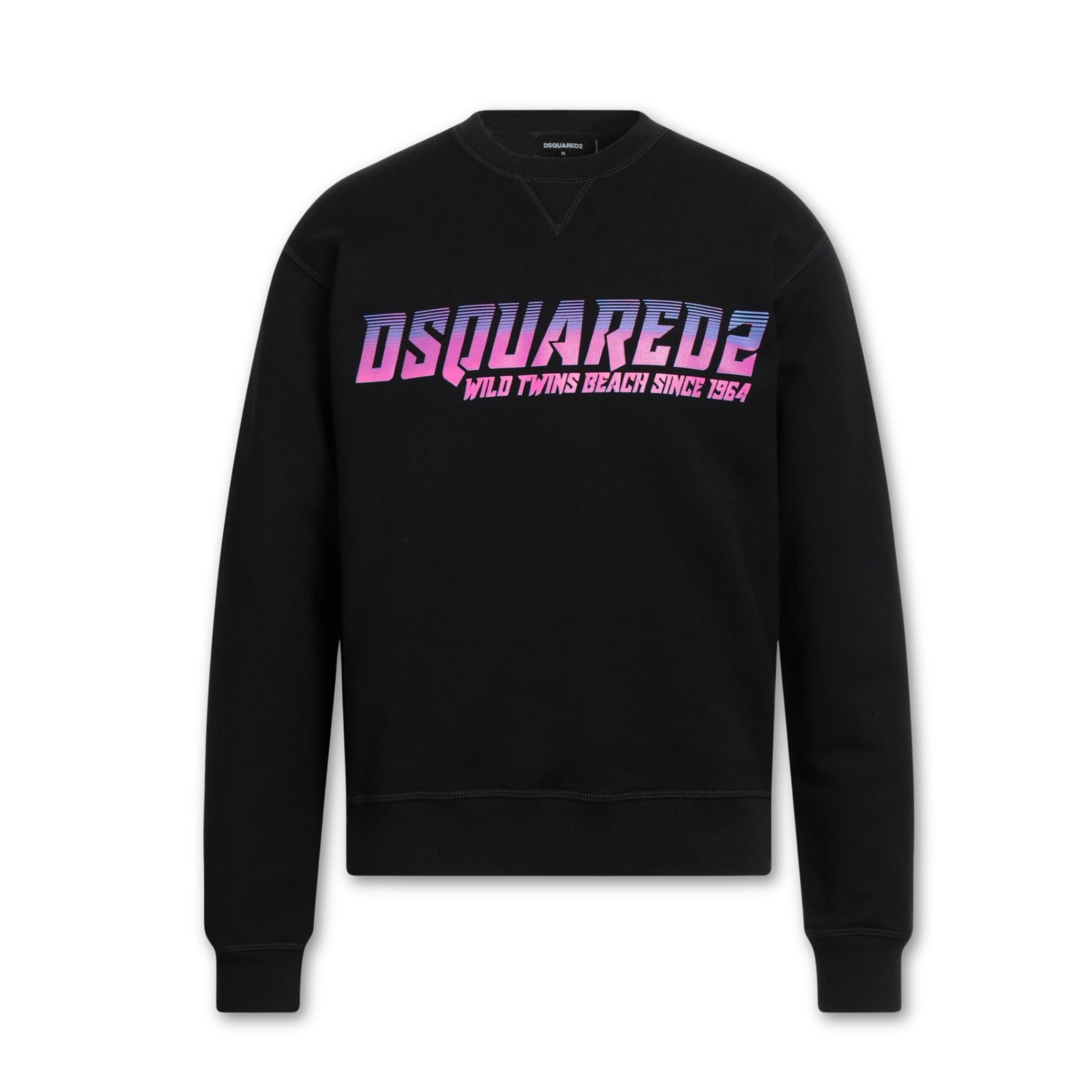 DSQUARED2 Surf Crewneck Black - OnSize