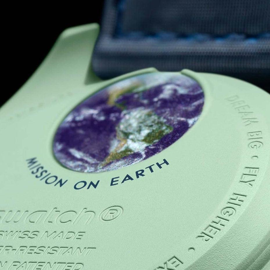 Swatch x Omega Bioceramic Moonswatch Mission on Earth