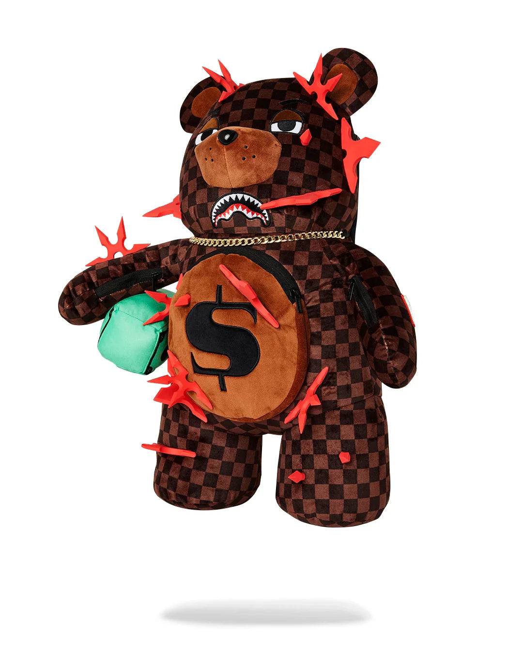 Sprayground Ninja Star Bear Backpack - OnSize