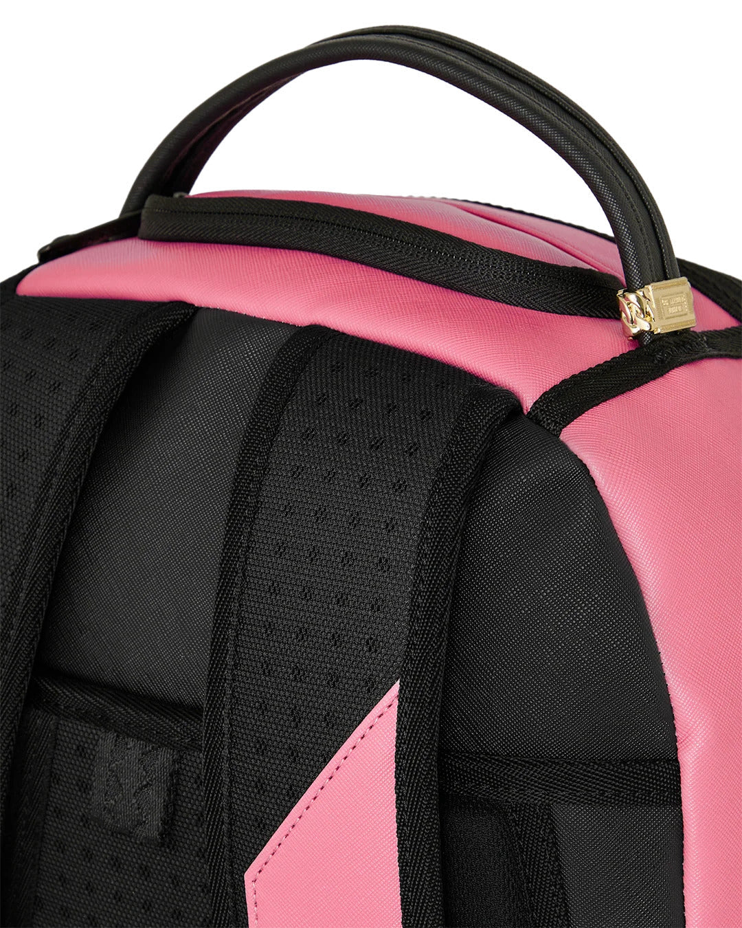Sprayground Shark Central Pink Embroidered Shark Backpack