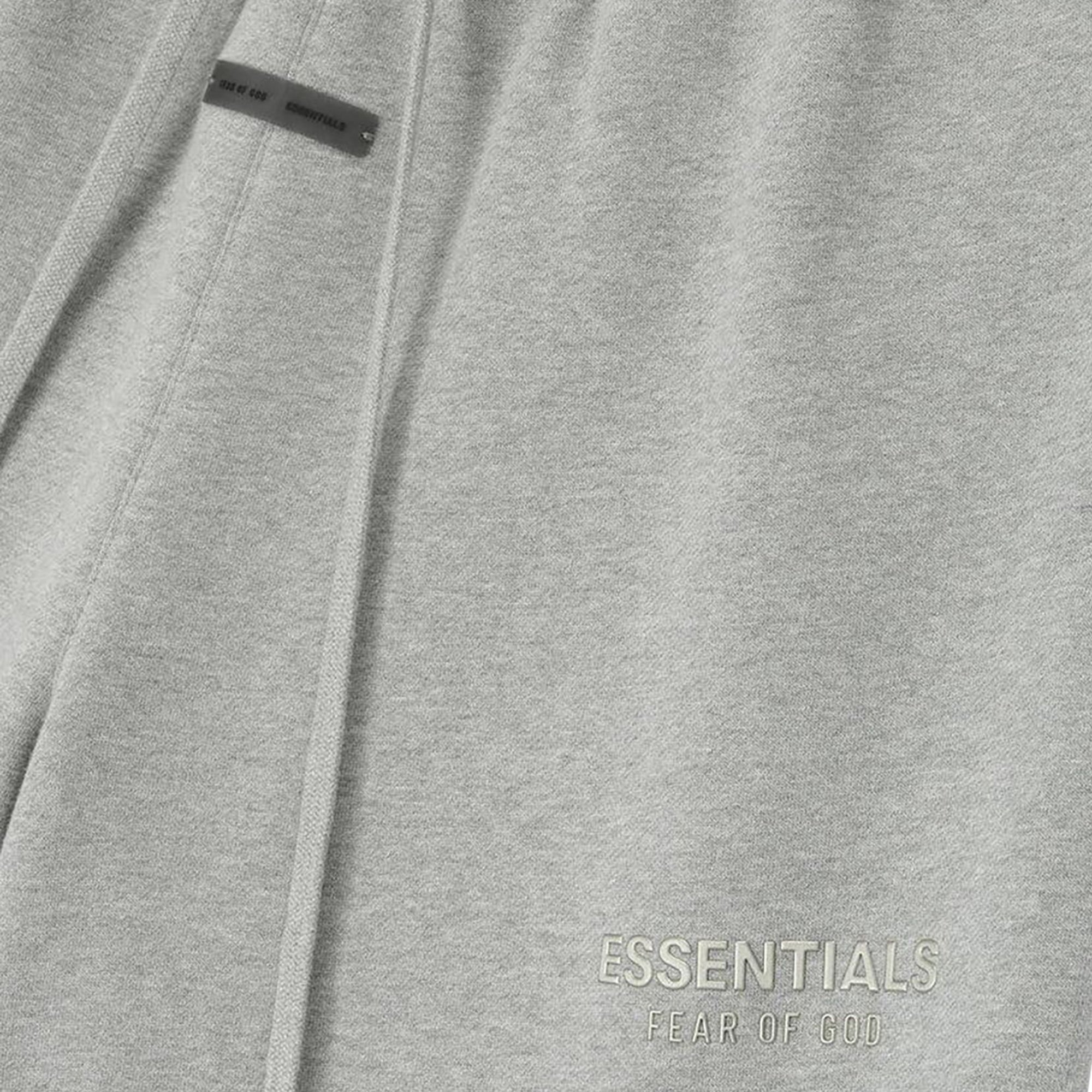 Fear of God Essentials Classic Fleece Sweatshort Concrete Heather (FW25)