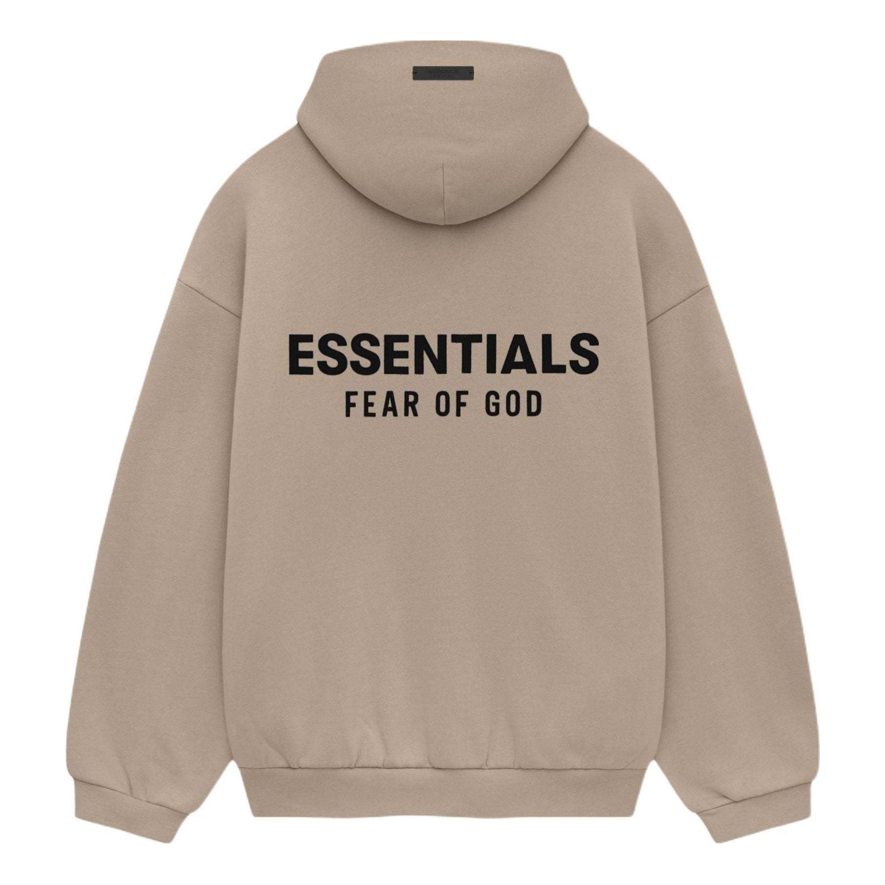 Fear of God Essentials Fleece Hoodie Desert Sand (FW24) - OnSize