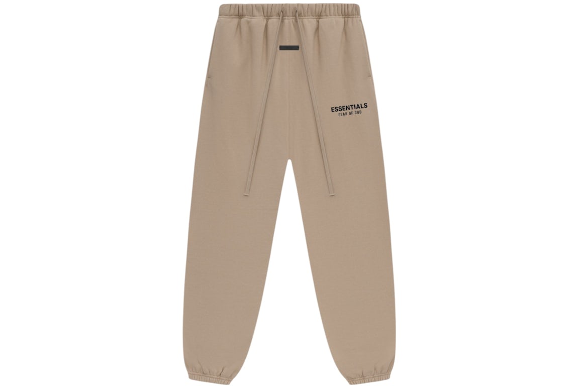 Fear of God Essentials Fleece Sweatpants Desert Sand (FW24) - OnSize