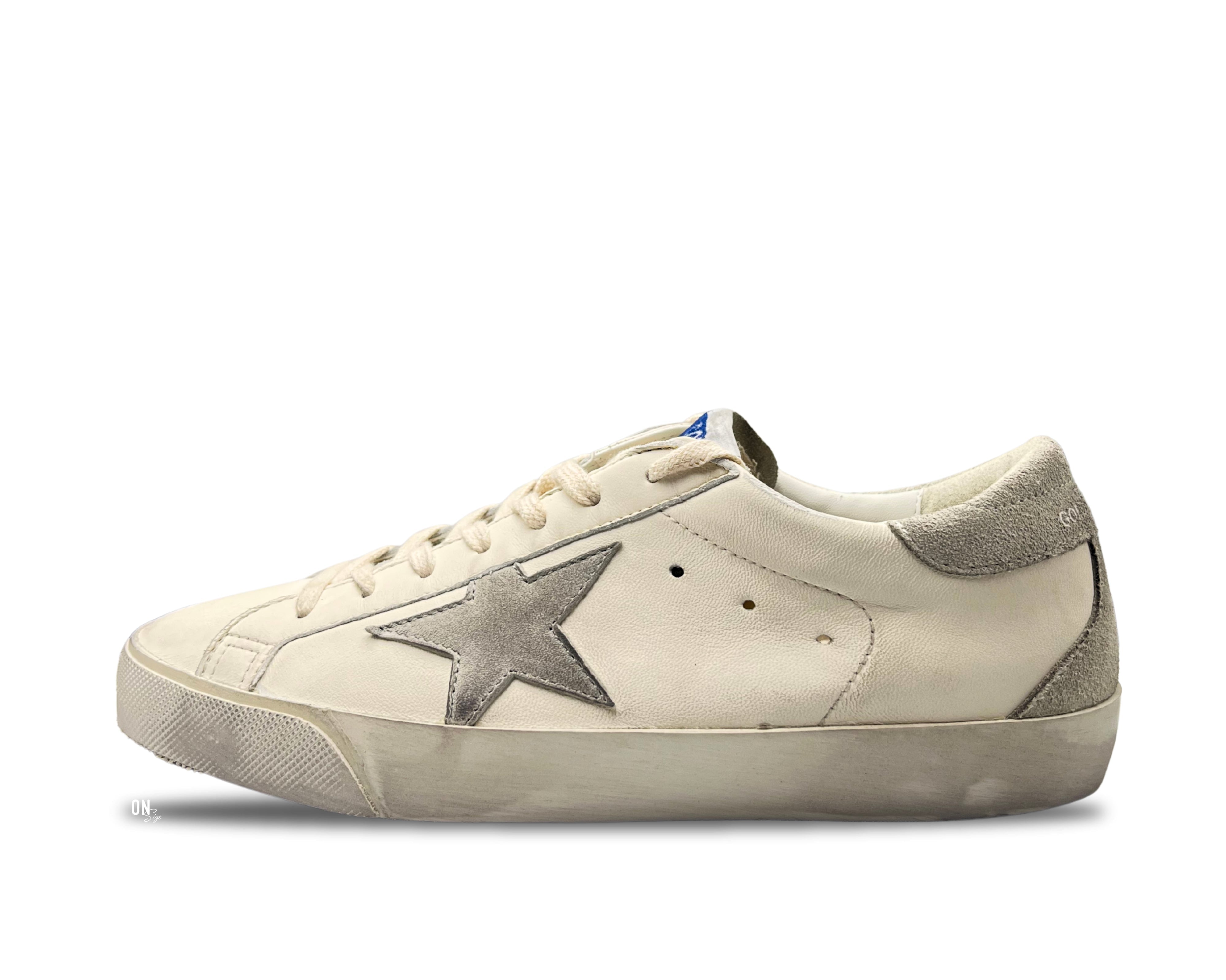 Golden Goose Super - Star White Ice Grey - OnSize