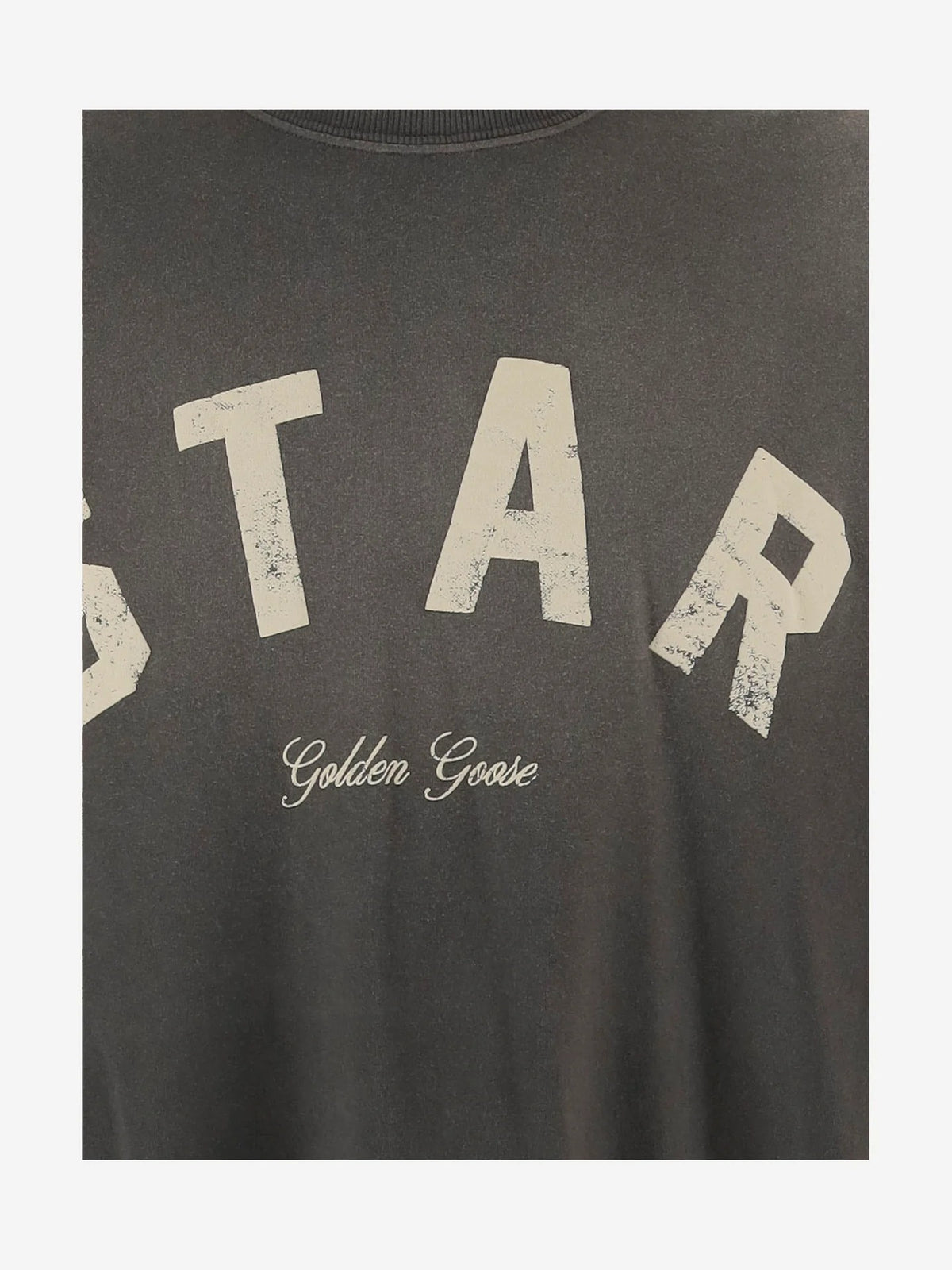 Golden Goose Star Relaxed Fit T-Shirt Charcoal - OnSize