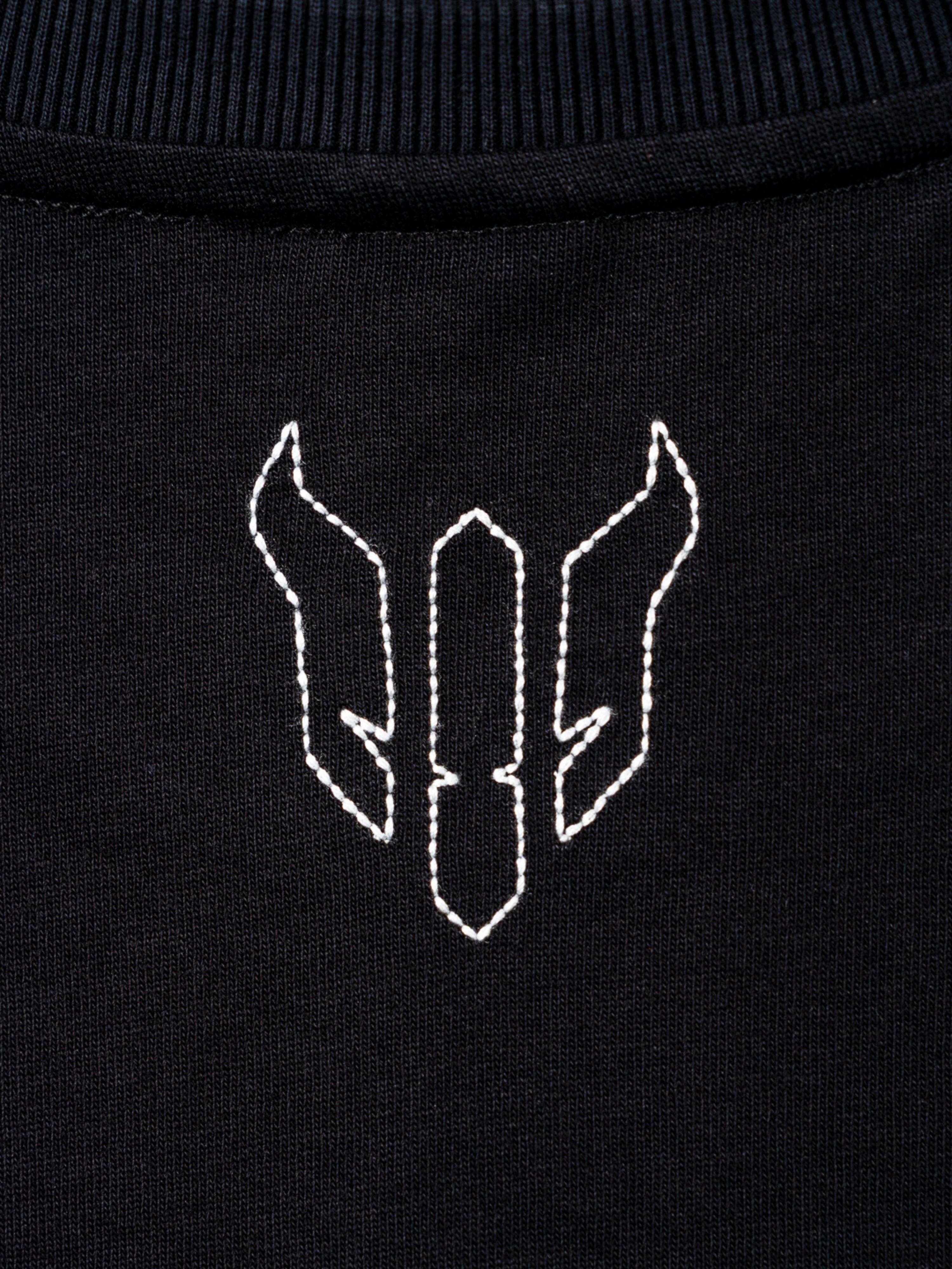 HELL FIGHT Oversize T-shirt Black - OnSize