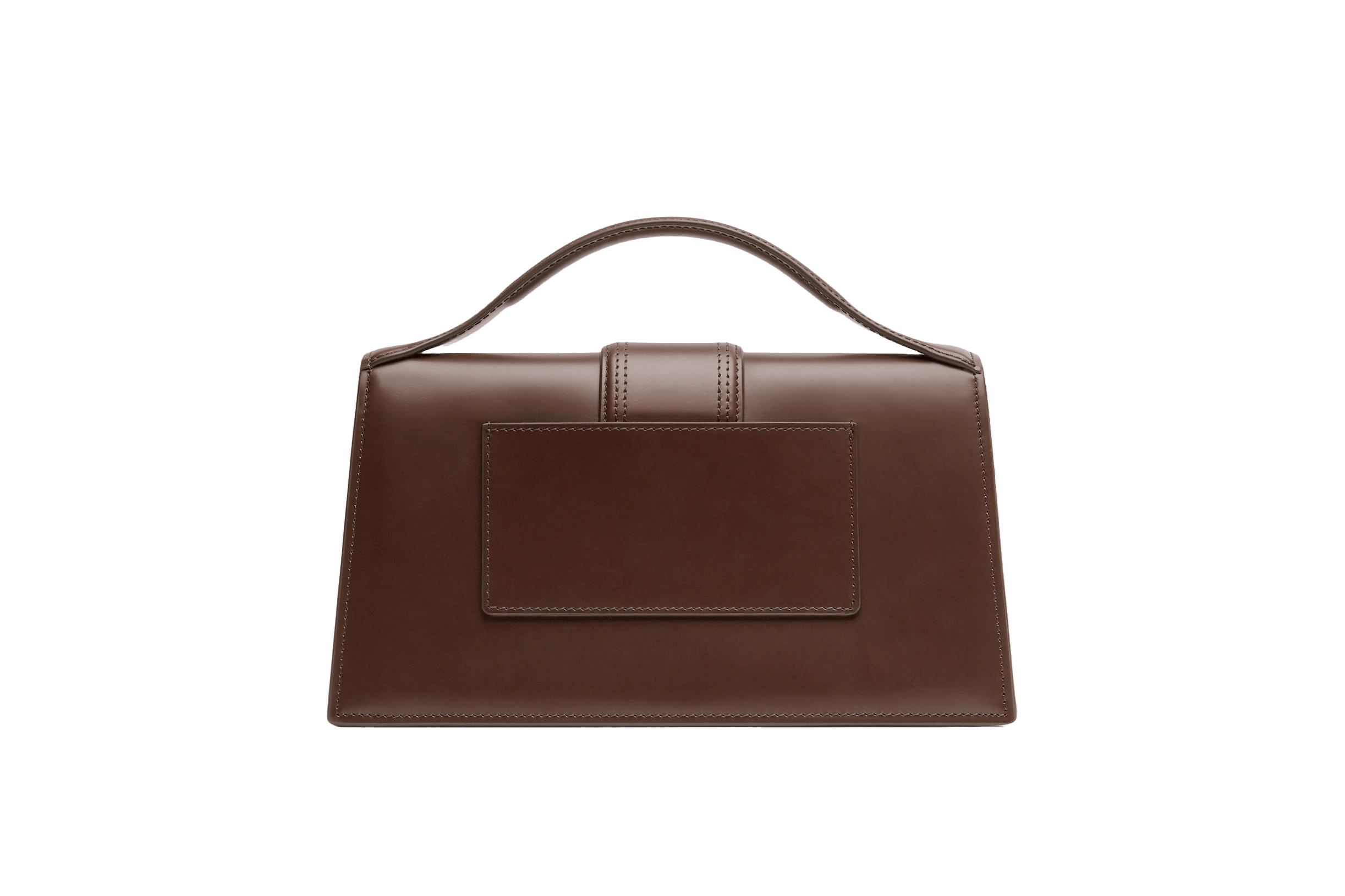 Jacquemus Le grand Bambino Crossbody Strap Handbag Dark Brown - OnSize