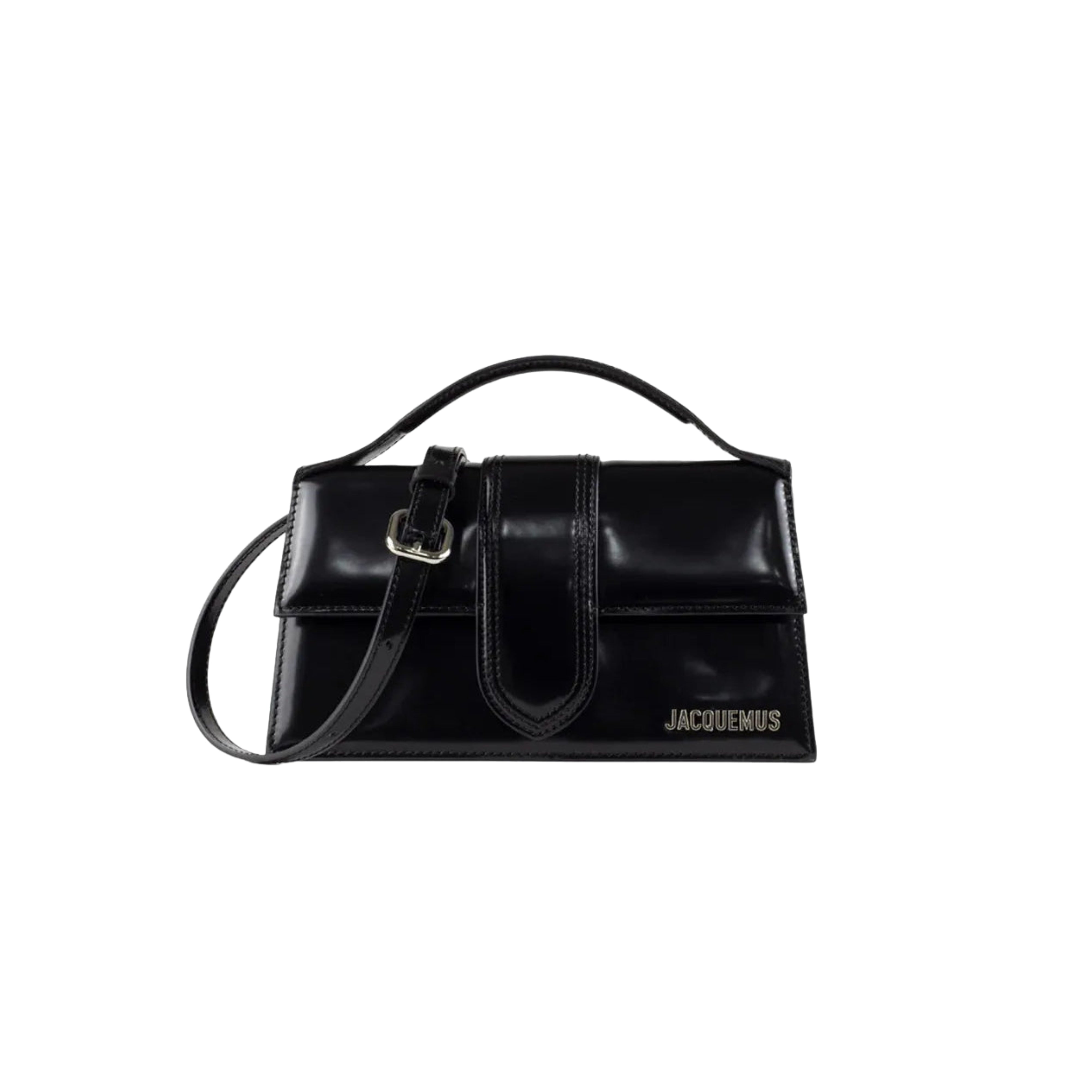 Jacquemus Le grand Bambino Crossbody Strap Handbag Lucid Black - OnSize