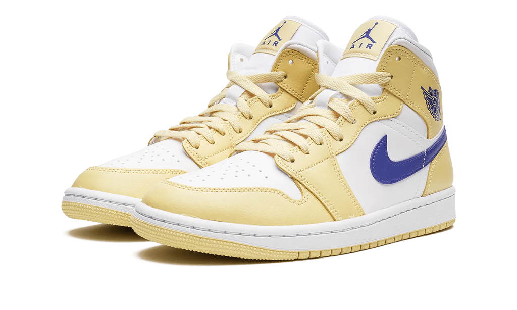 Jordan 1 Mid Lemon Wash Lapis - OnSize