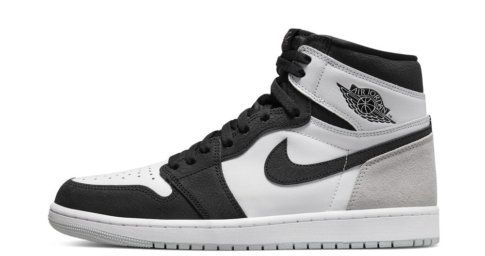 coral black and white jordan 1