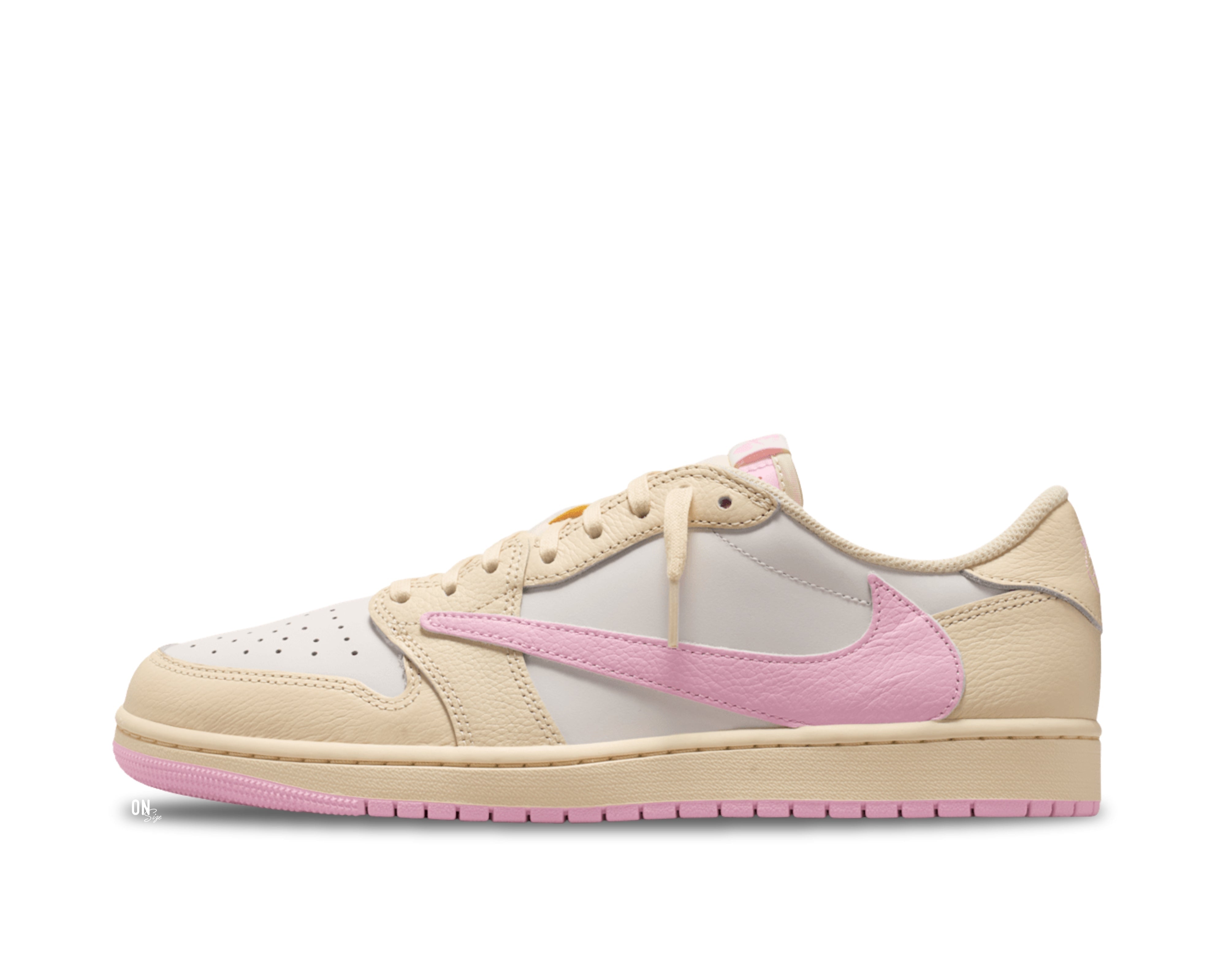 Jordan 1 Retro Low OG SP Travis Scott Shy Pink - OnSize