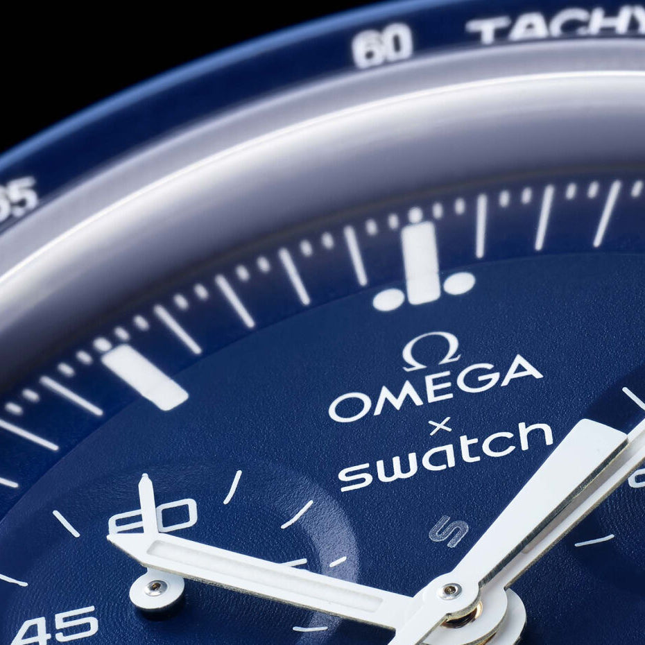 Swatch x Omega Bioceramic Moonswatch Mission to Neptune