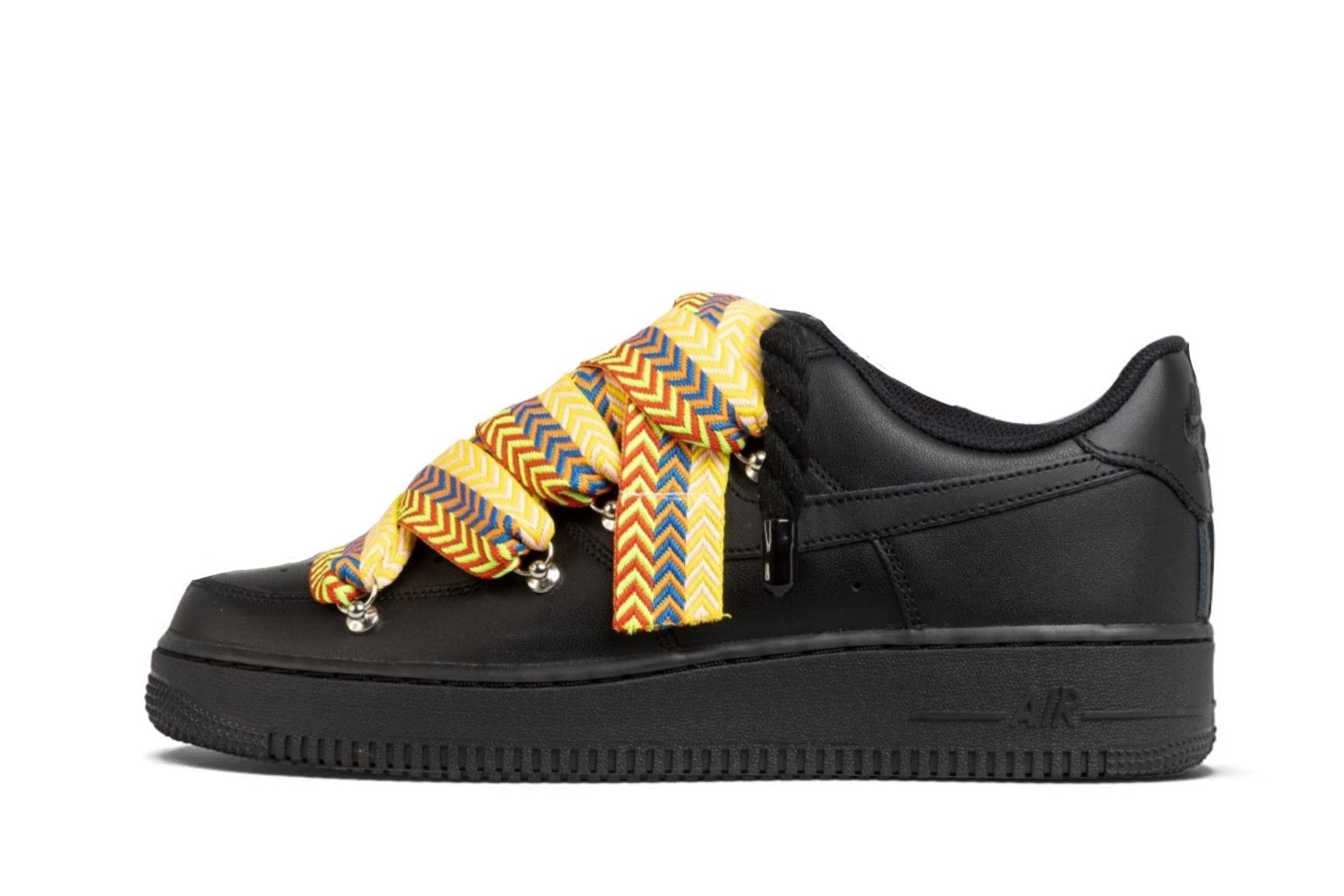 Nike Air Force 1 Low ‘07 Black / Lanvin Yellow Rope - OnSize