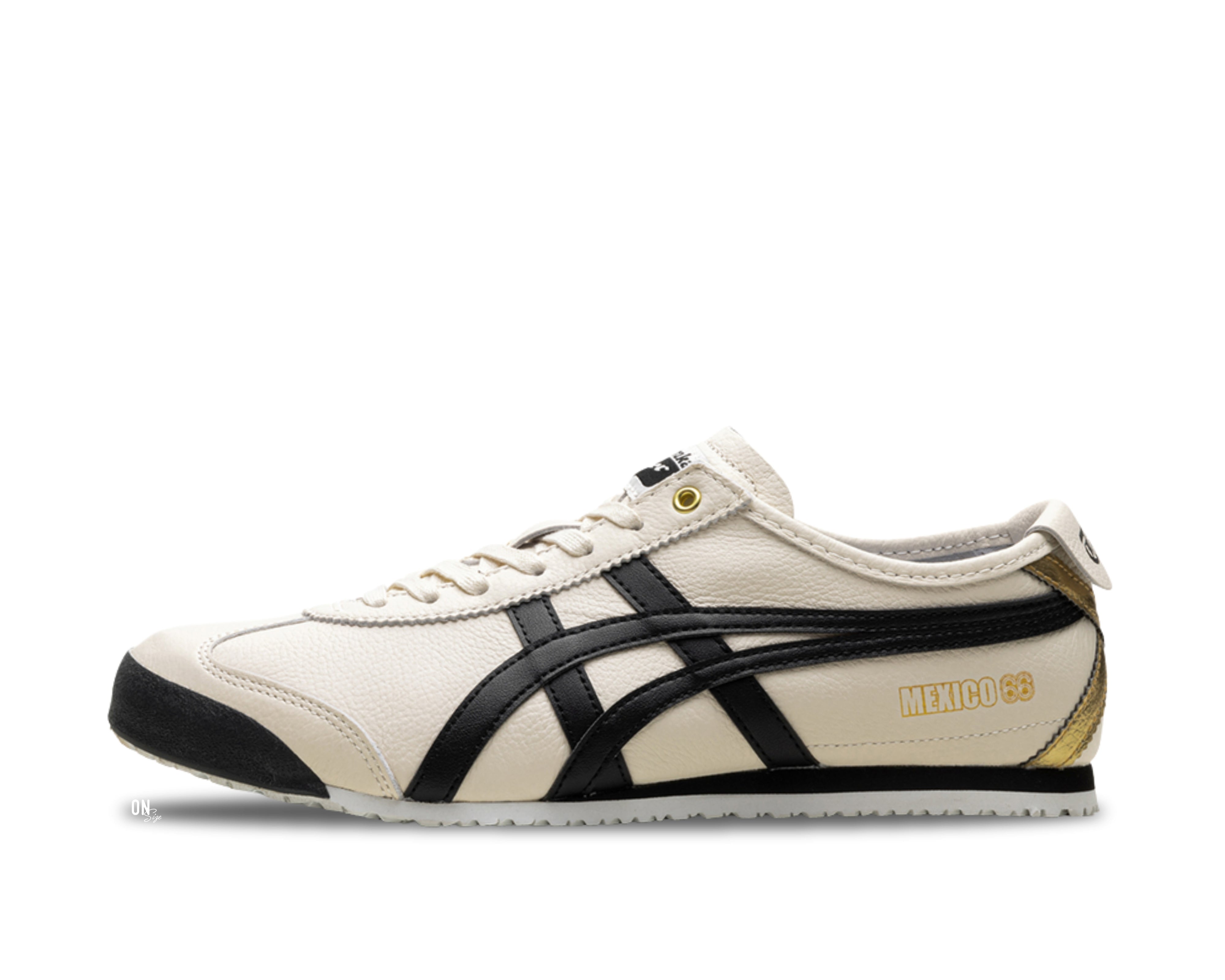 Onitsuka Tiger Mexico 66 Cream Black Gold - OnSize