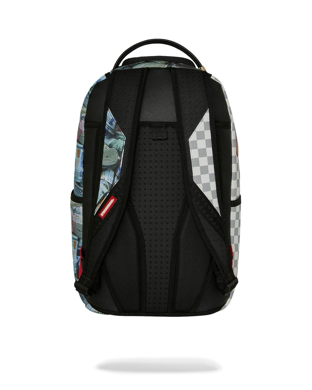 Sprayground Cream Check Full Of Cash Backpack - OnSize