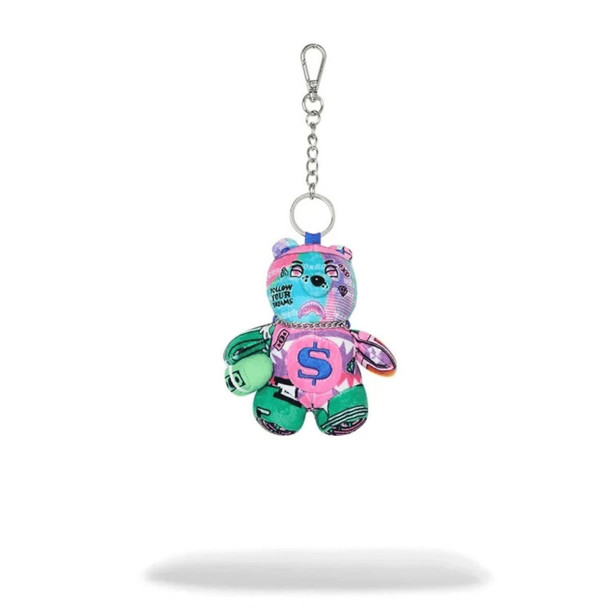 Sprayground Y2K Shark Bear Keychain - OnSize