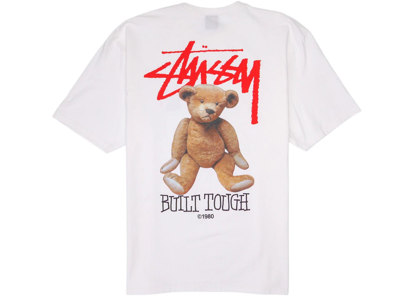 ステューシー BUILT TOUGH Tシャツ Sサイズ ホワイト Stussy] Tough Gear Tee (STUSSY/Tシャツ・カットソー