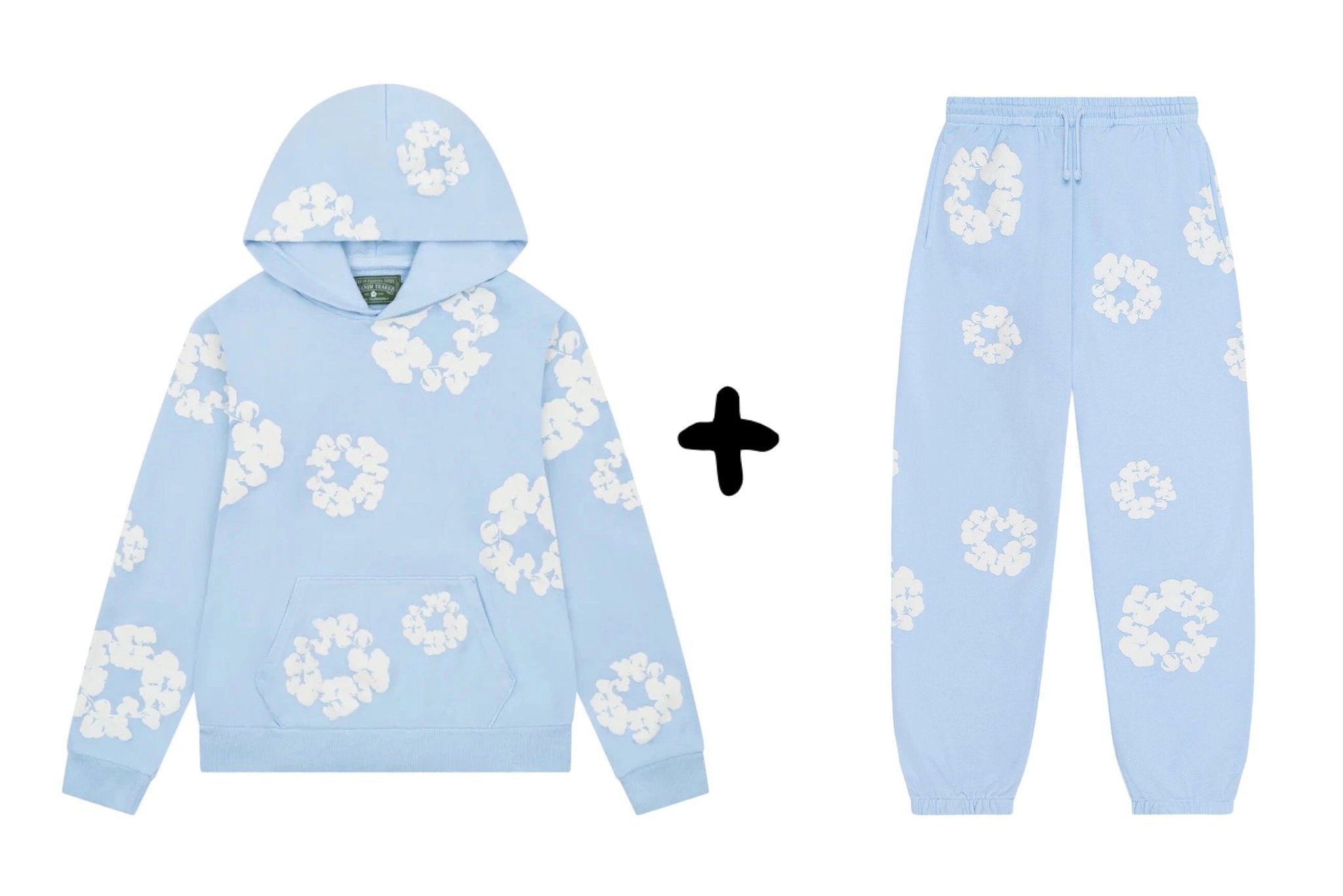 Denim Tears The Cotton Wreath Set Powder Blue