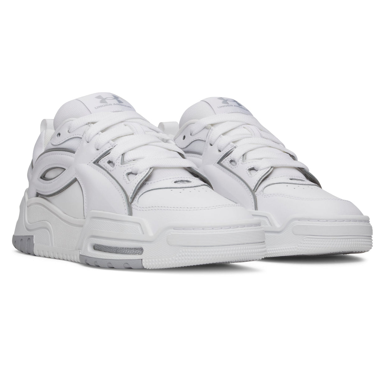 Under Armour UA HB-LO White Metallic Silver - OnSize