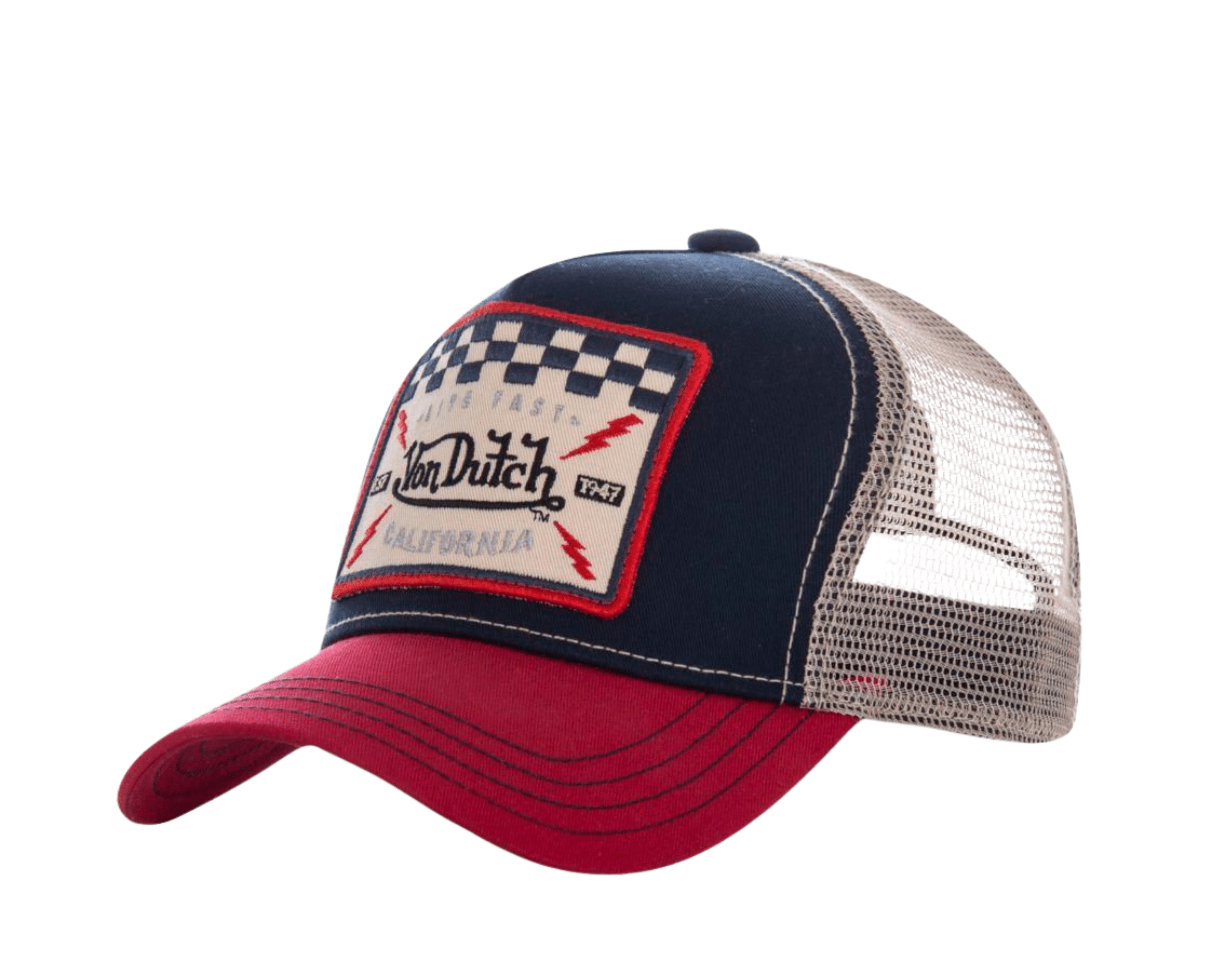 Von Dutch Baseball Cap Marine Red - OnSize