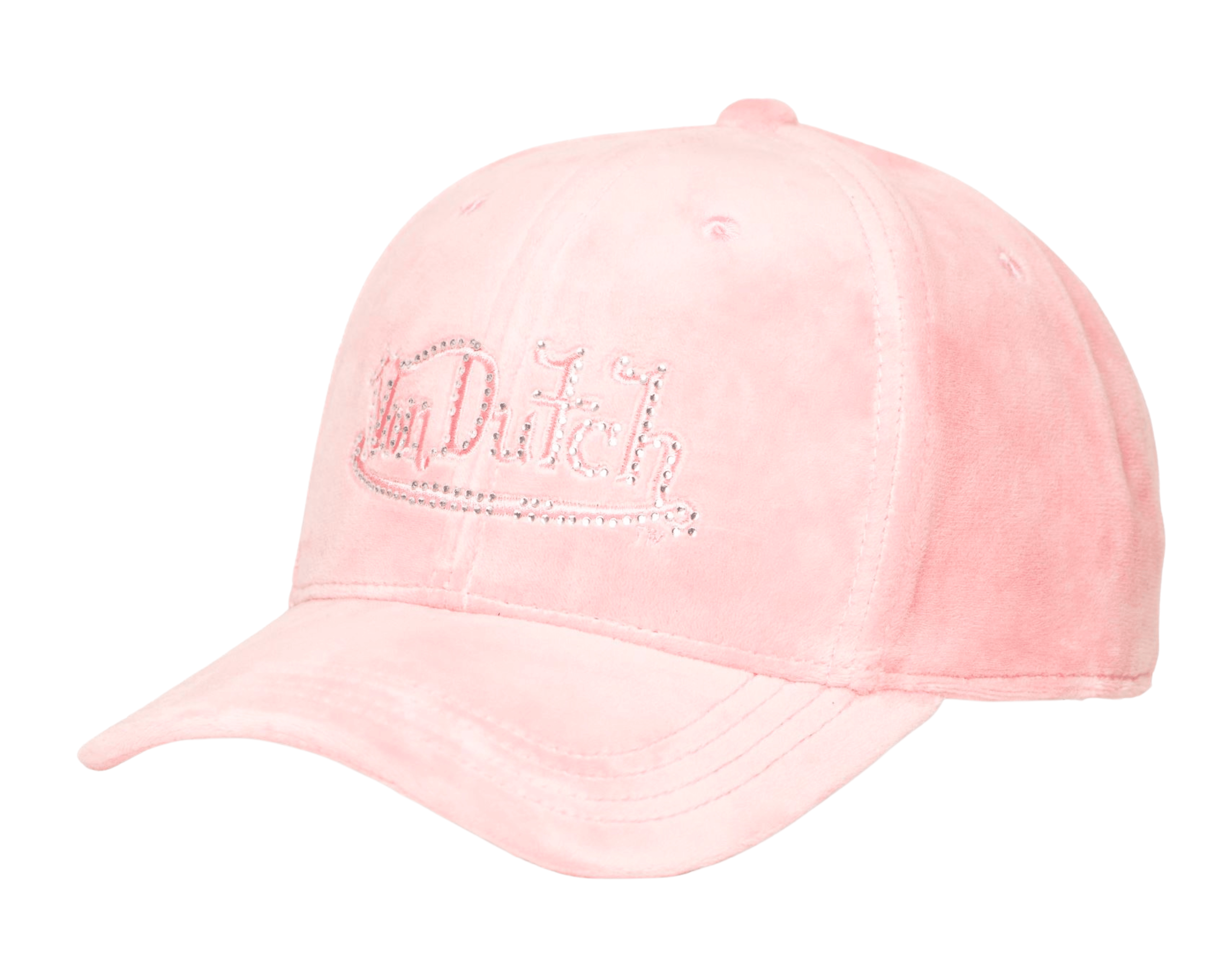 Von Dutch Baseball Cap Velvet Pink - OnSize