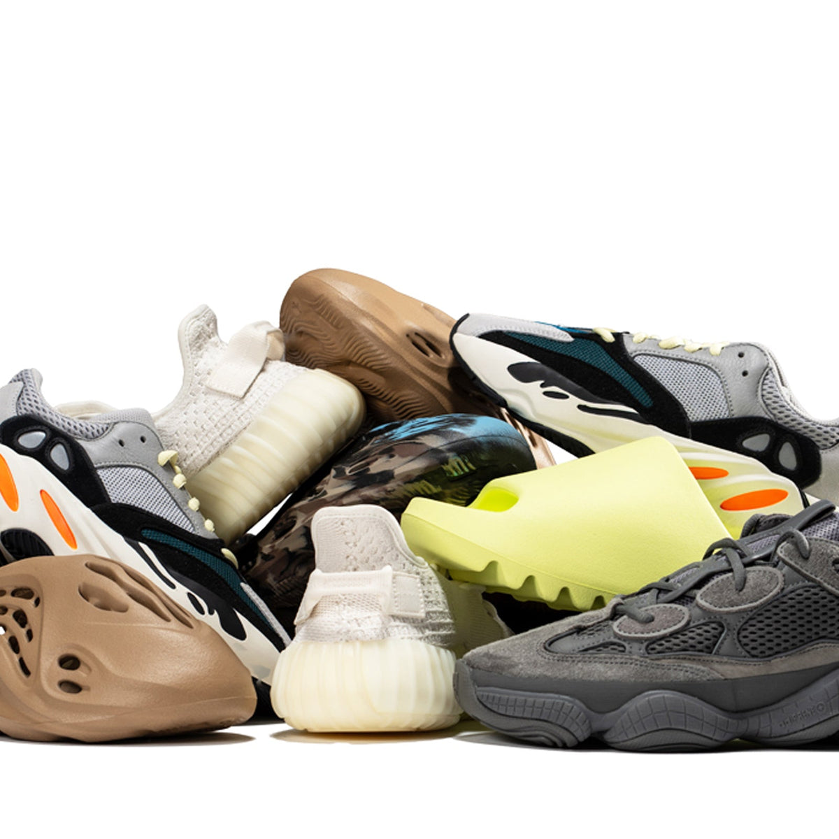 adidas gazelle silver green womens Yeezy 500 main image 0